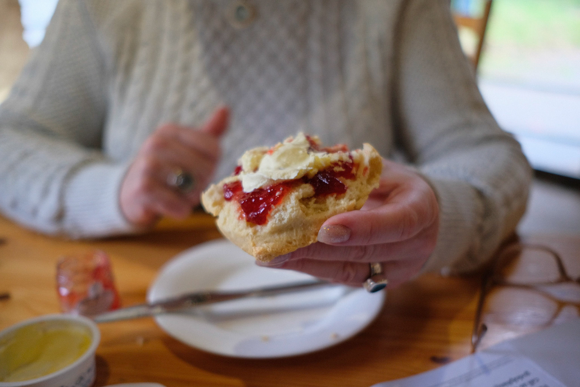 How One Does Scones in Cornwall