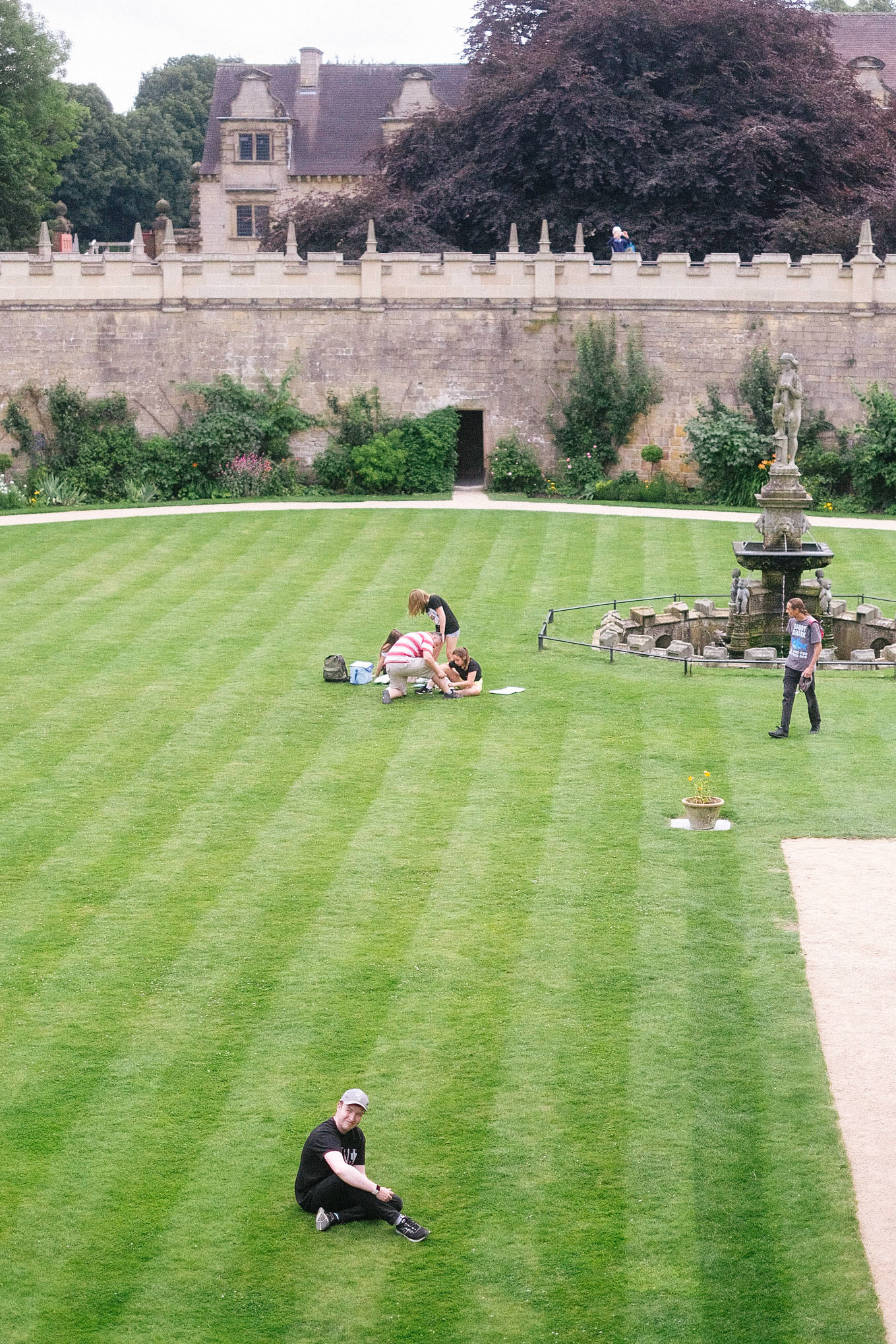 We don't move fast enough for him still.