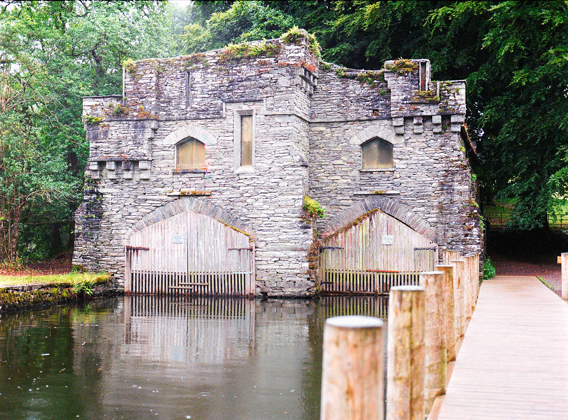Boathouse at Wray Castle