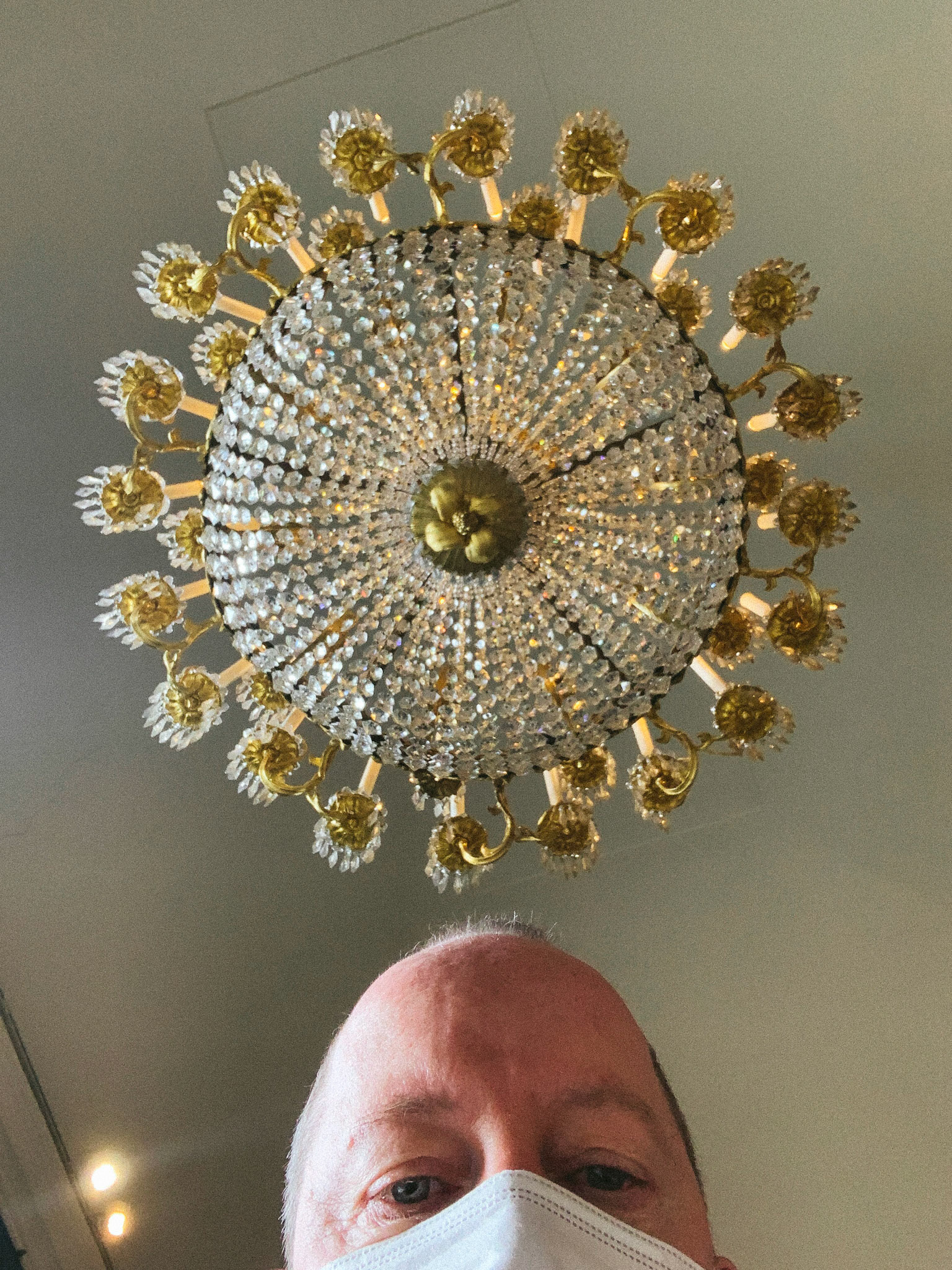 Chandelier Selfie