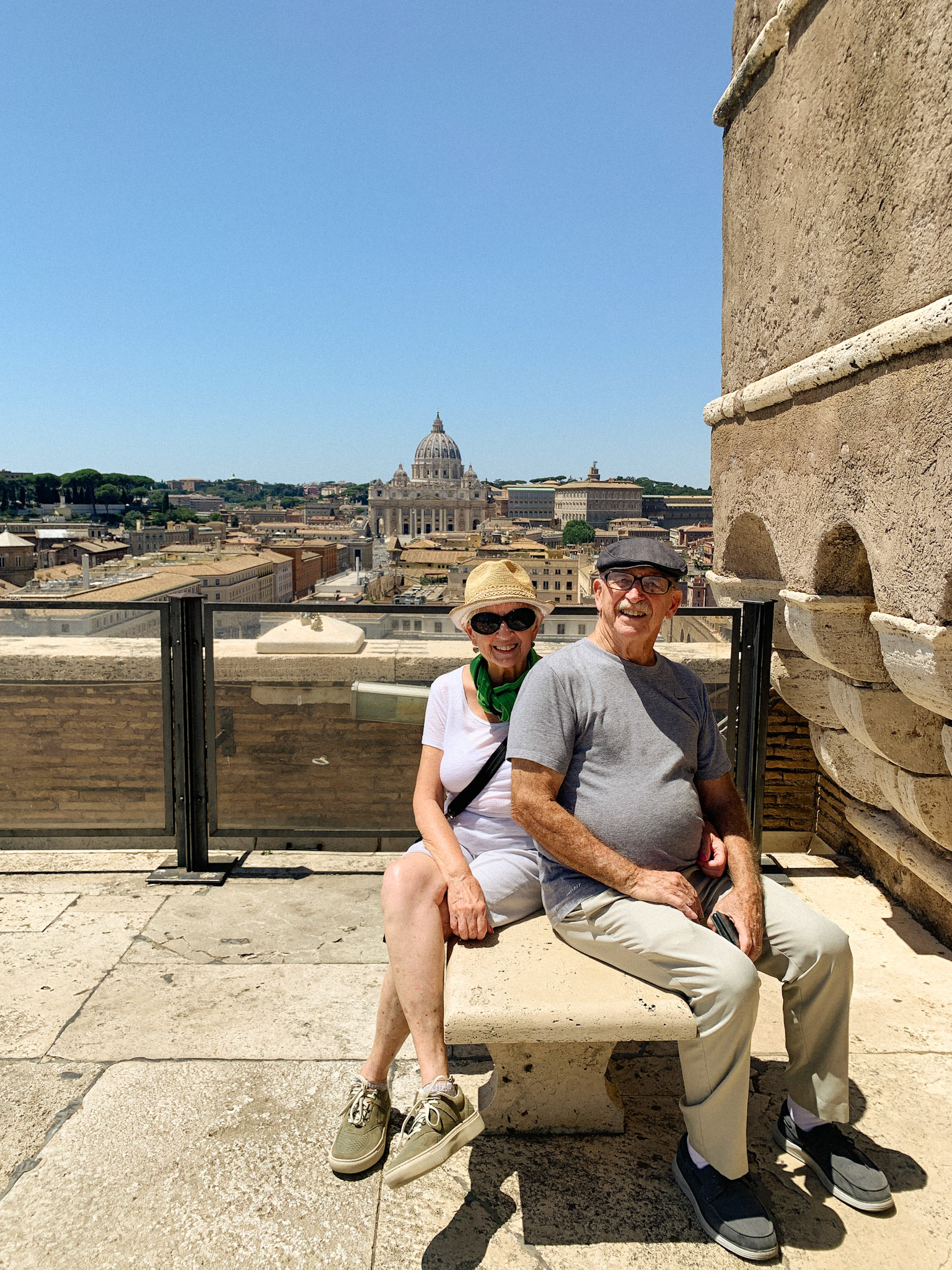 St Peters in the Background