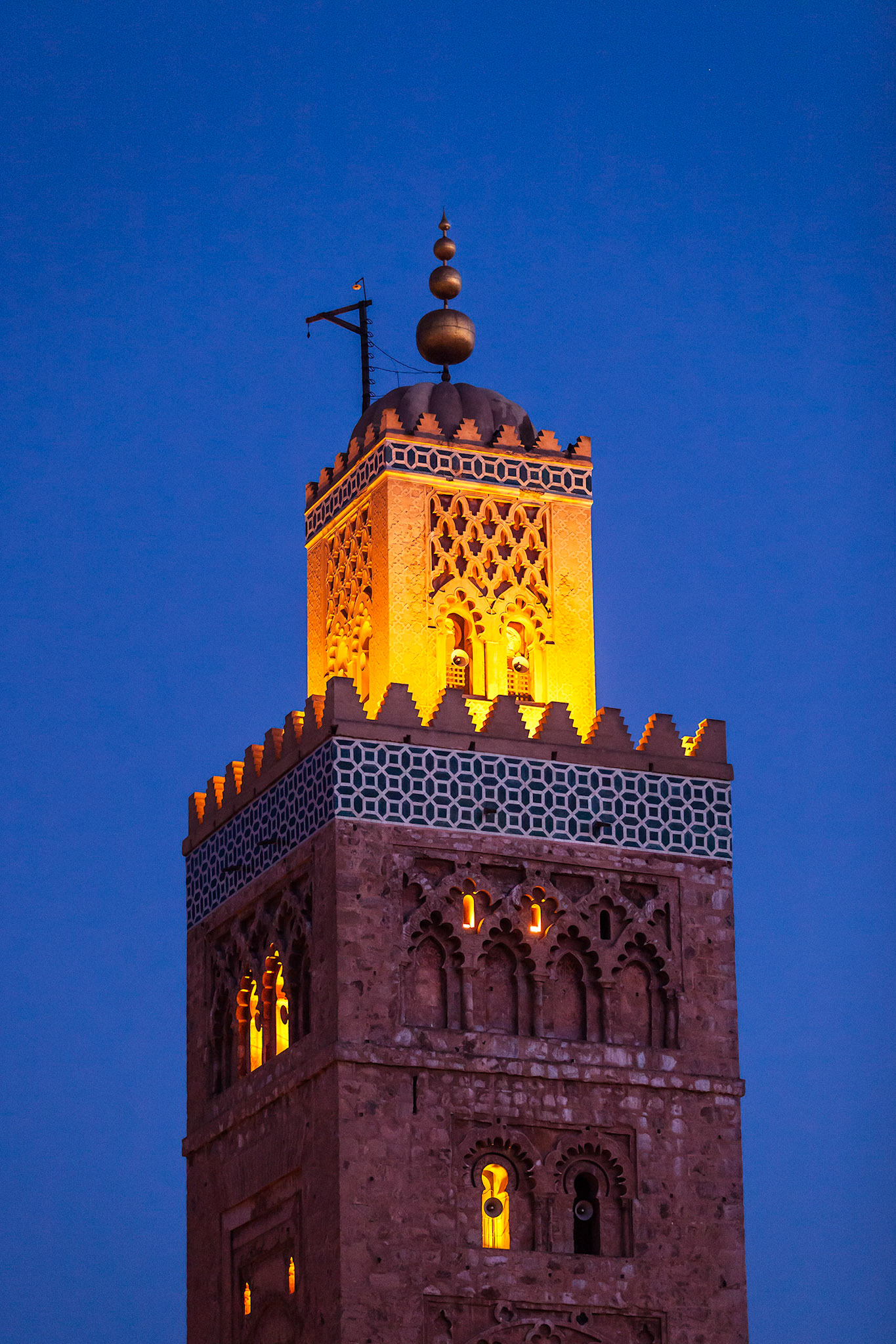 Koutoubia Mosque in Blue Hour (Web)