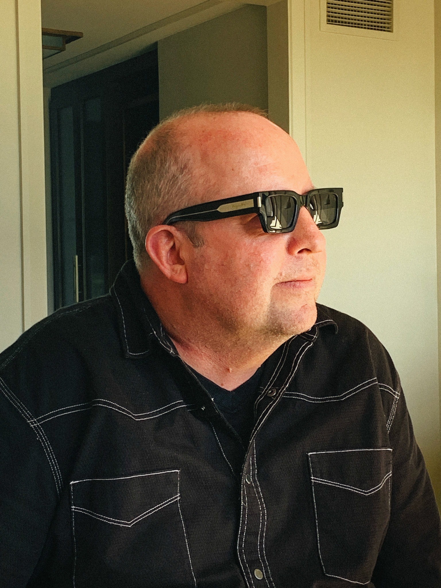 Aging Hipster iPhone