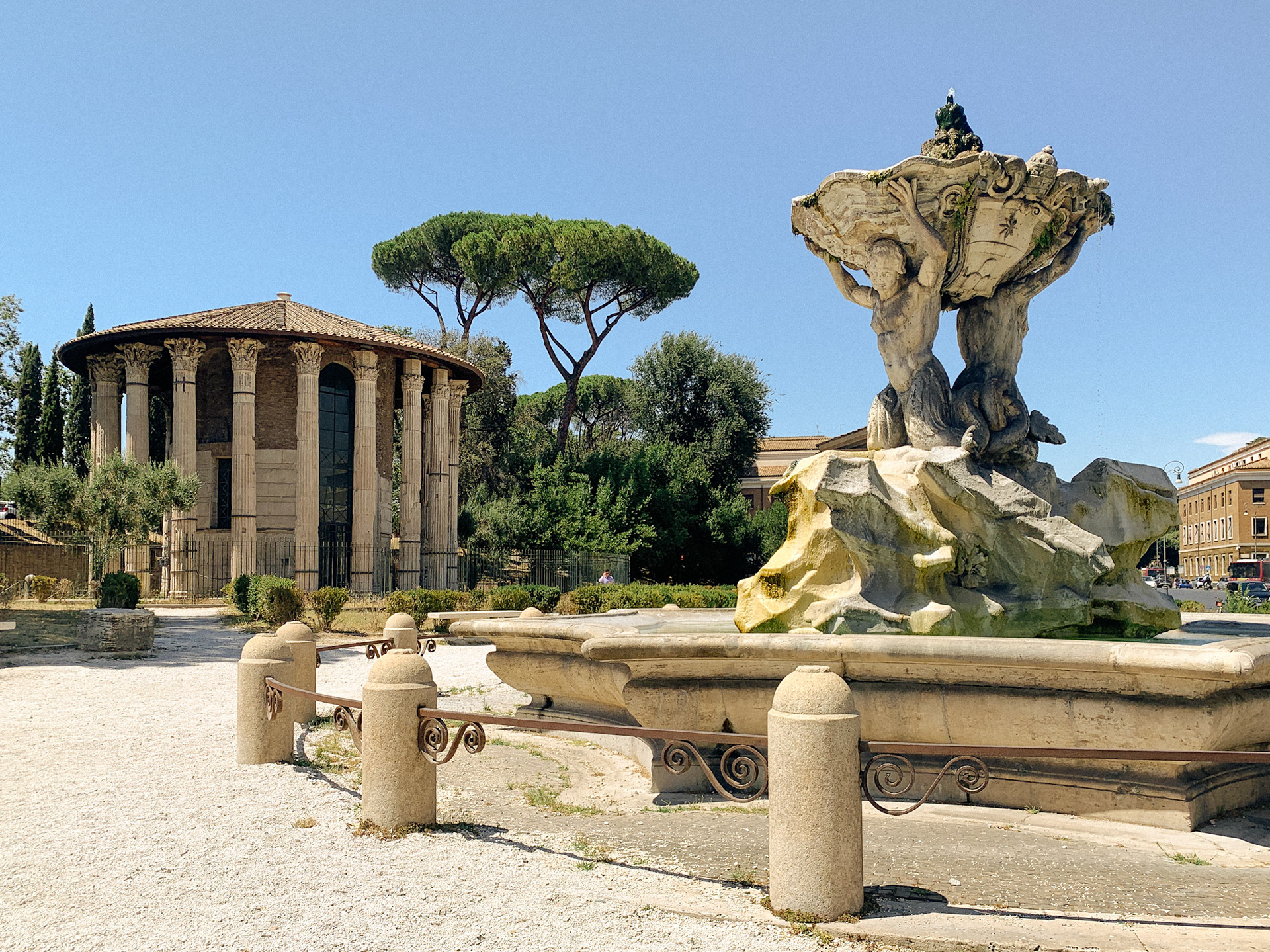 Fountain at Mouth of Truth