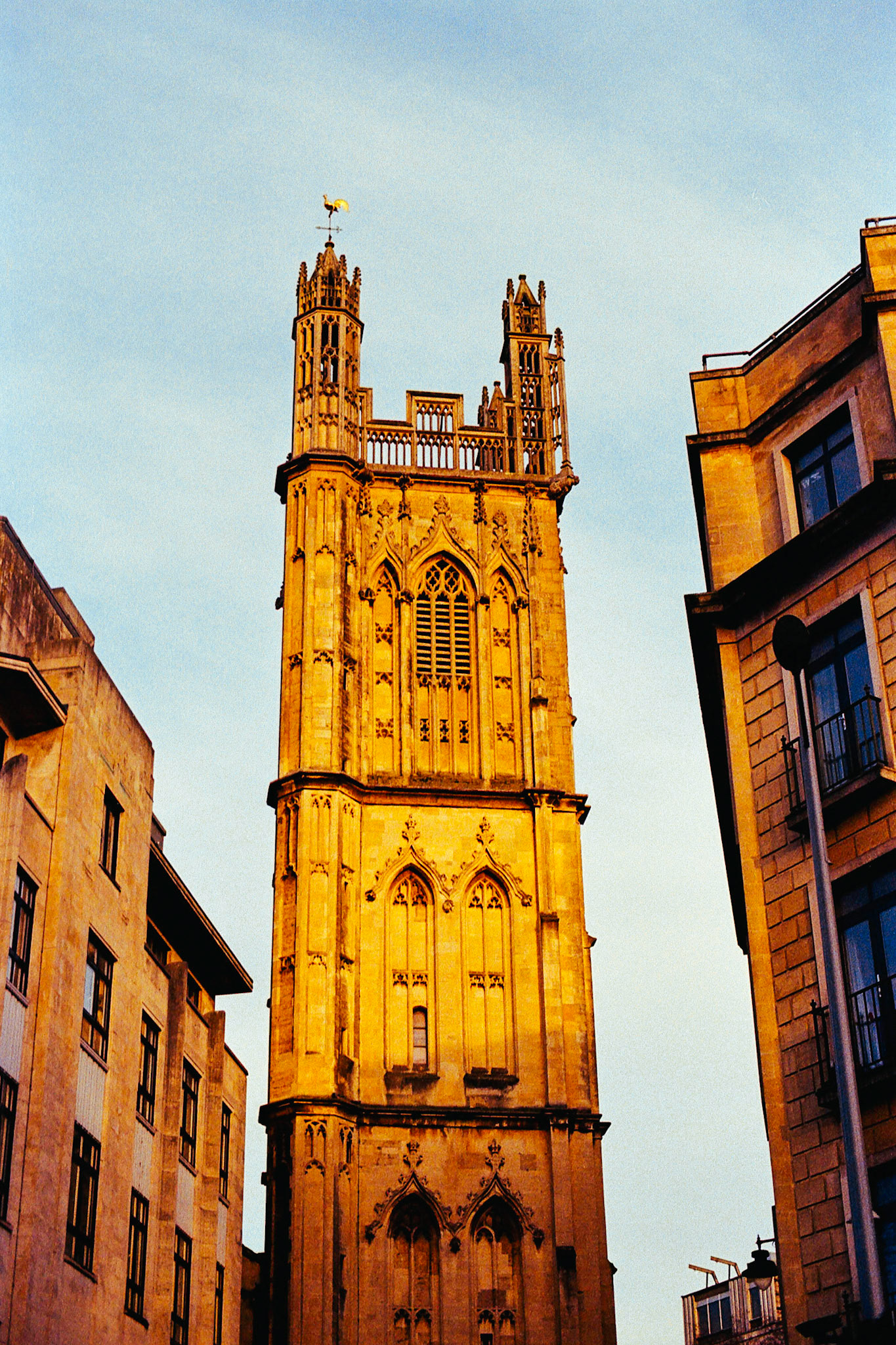 Sunset on a Church
