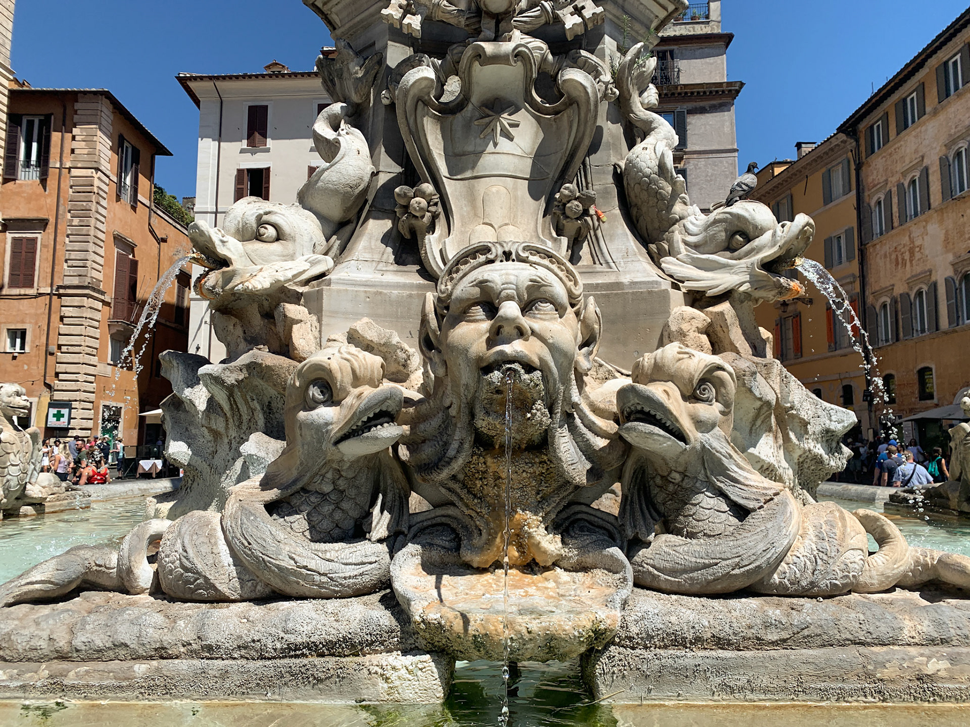 Fountain at Pantheon