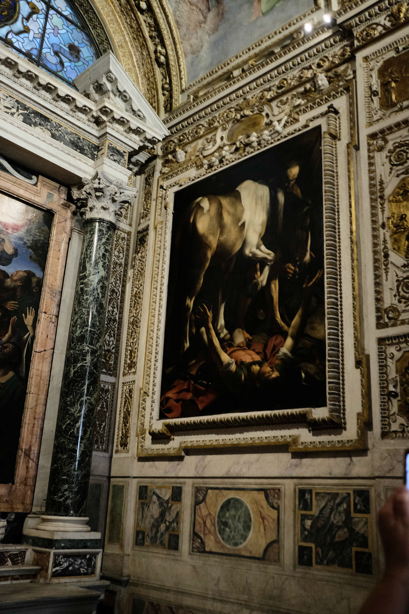Caravaggio at Church of Santa Maria del Popolo