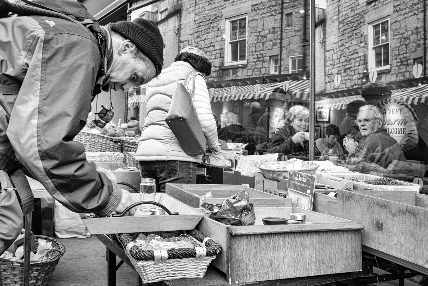 What's He Looking At?