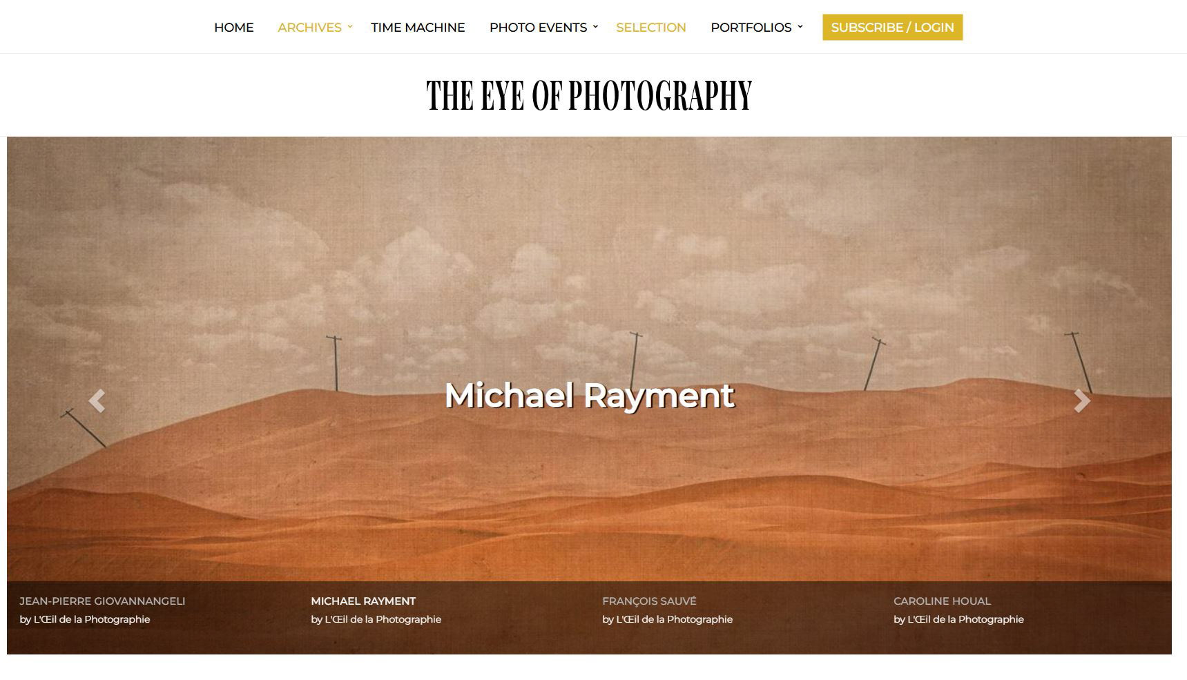 July '26 - My series "Asylum" was published by The Eye of Photography online magazine.
