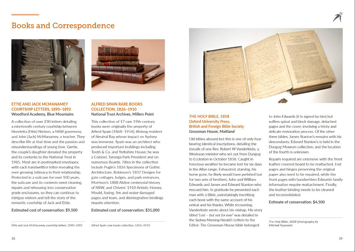 18/11/24 - Just found this today from NSW National Trust 2024 Collections Appeal