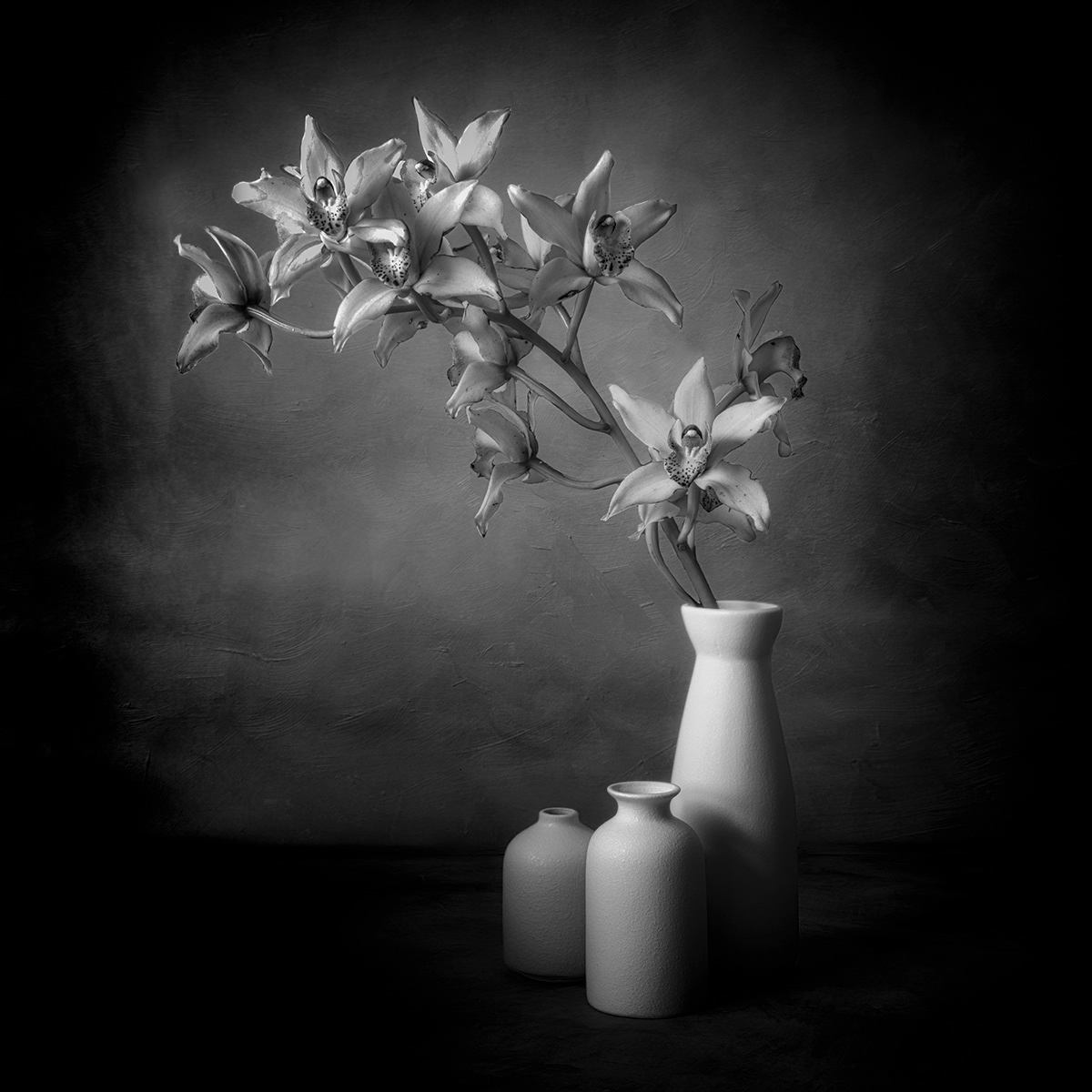 Orchids - (Approximate size 60cm x 40 cm - $AU400)