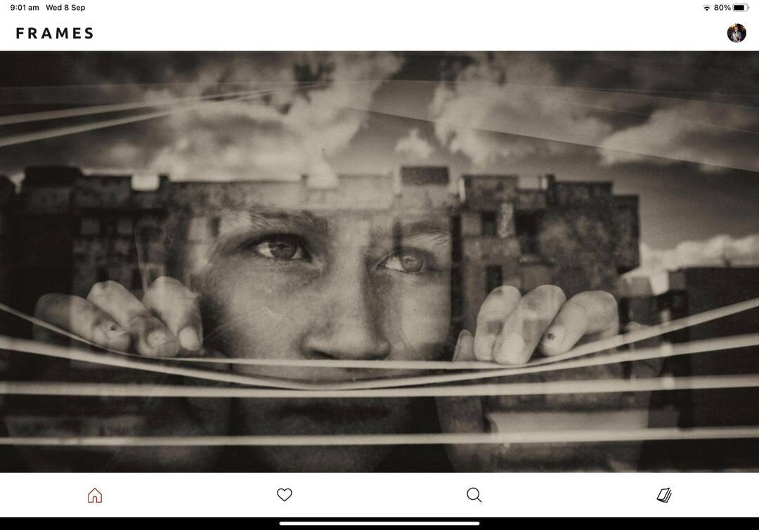 8 September 2021 - Honoured to have one of my images featured on Frames Magazine App.