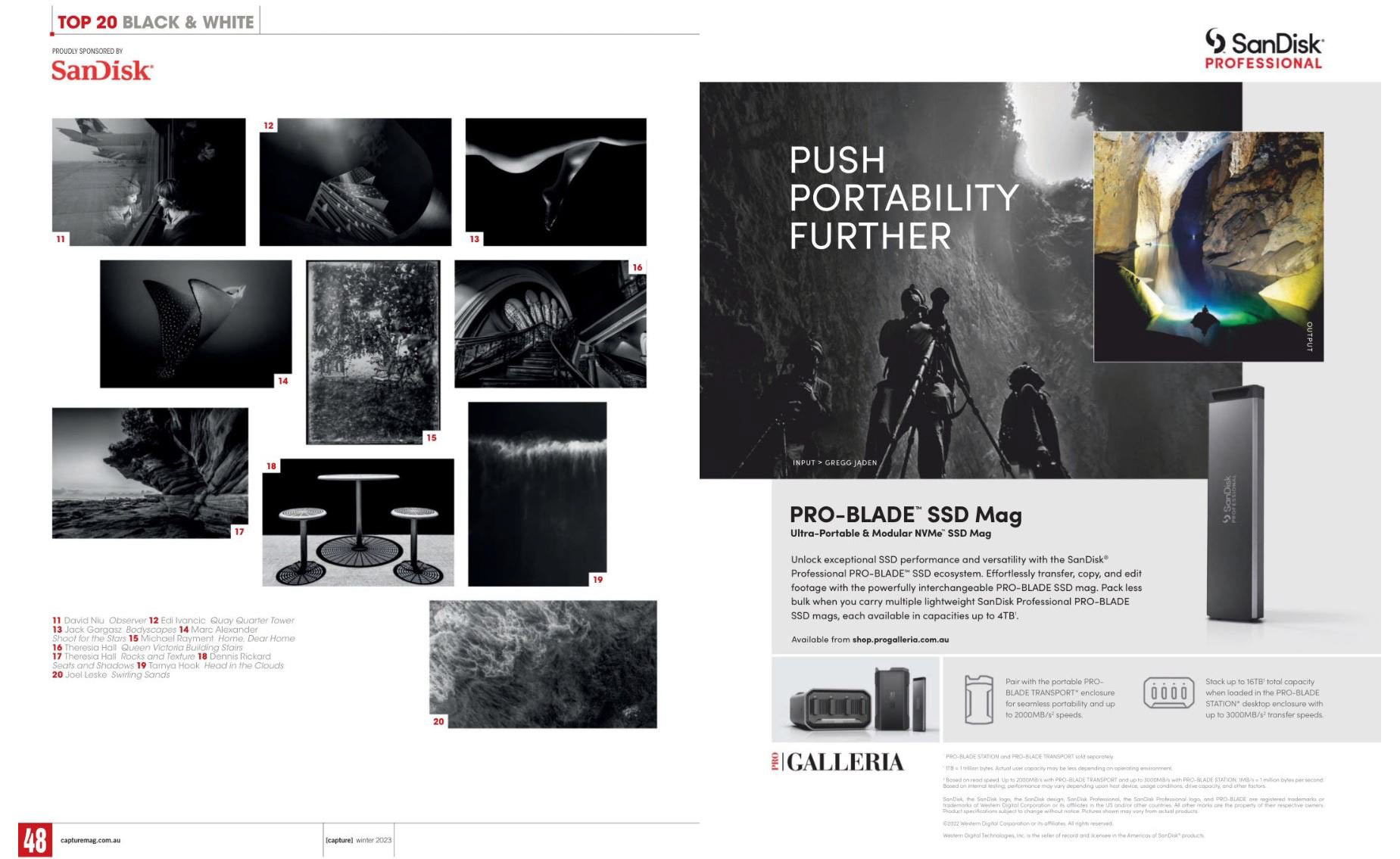 16 June 2023 - Top 20 No.15 in Capture Magazine Emerging Photography Awards