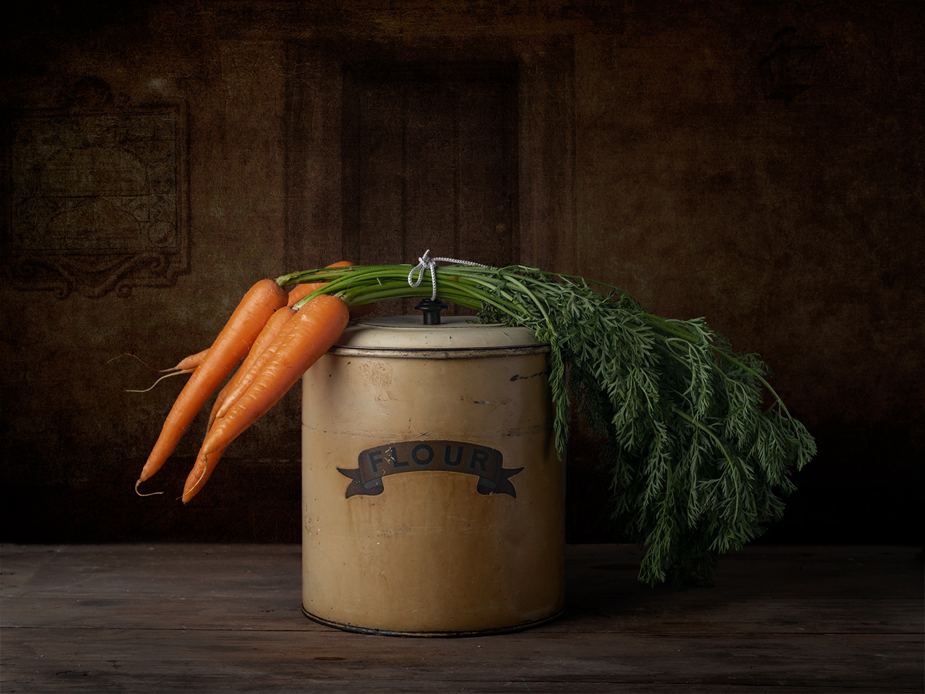 Carrots - (Approximate size 60cm x 40 cm - $AU400)