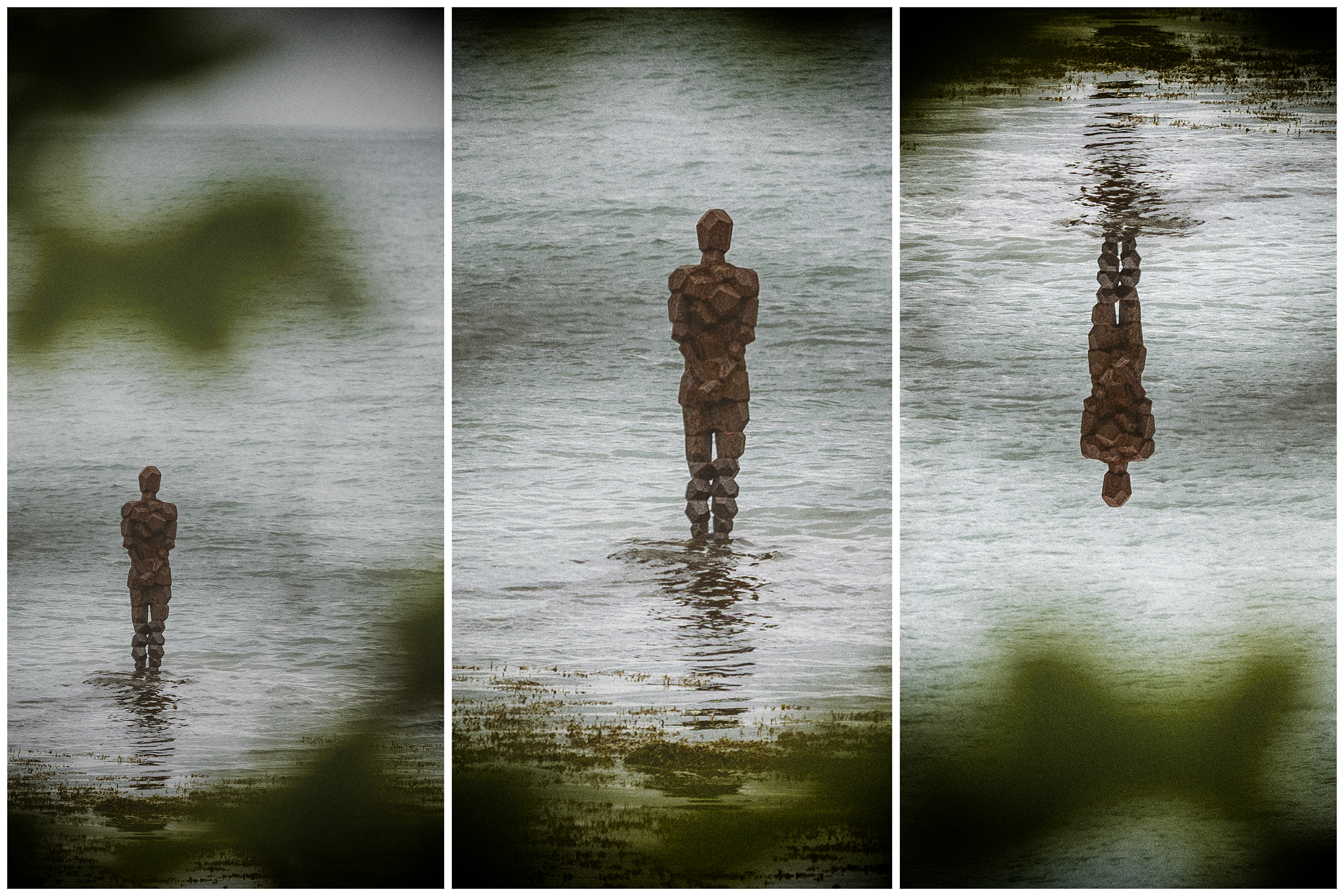 Grip ~ Antony Gormley ~ Saddell Bay
