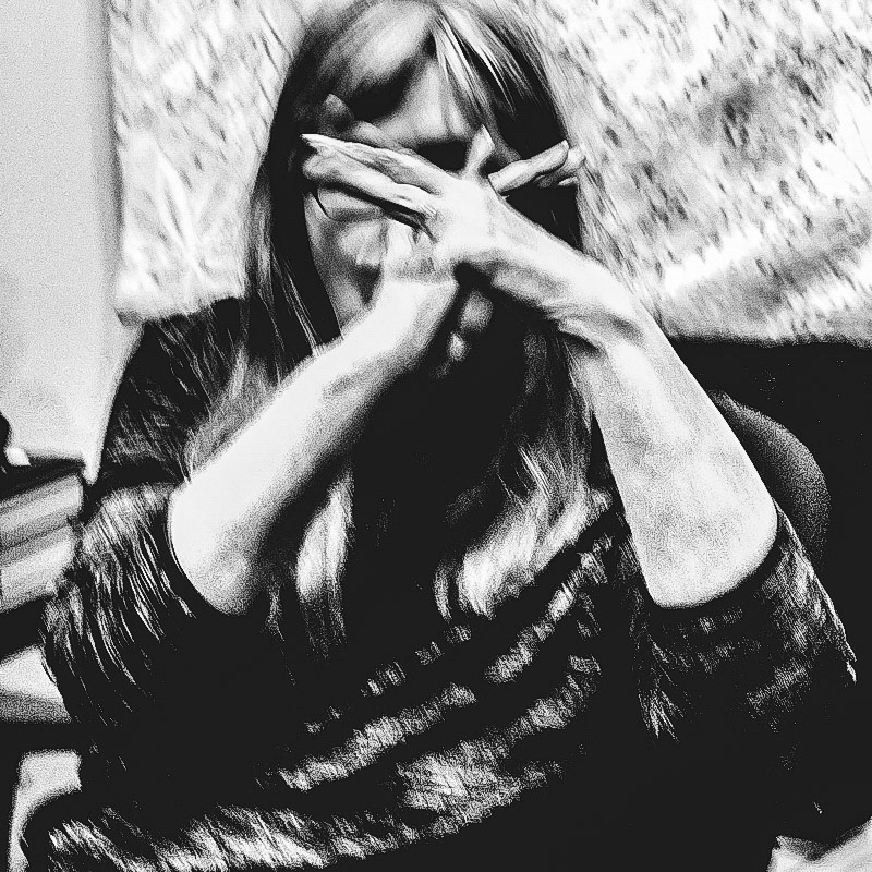 Ma mere qui fait le clown