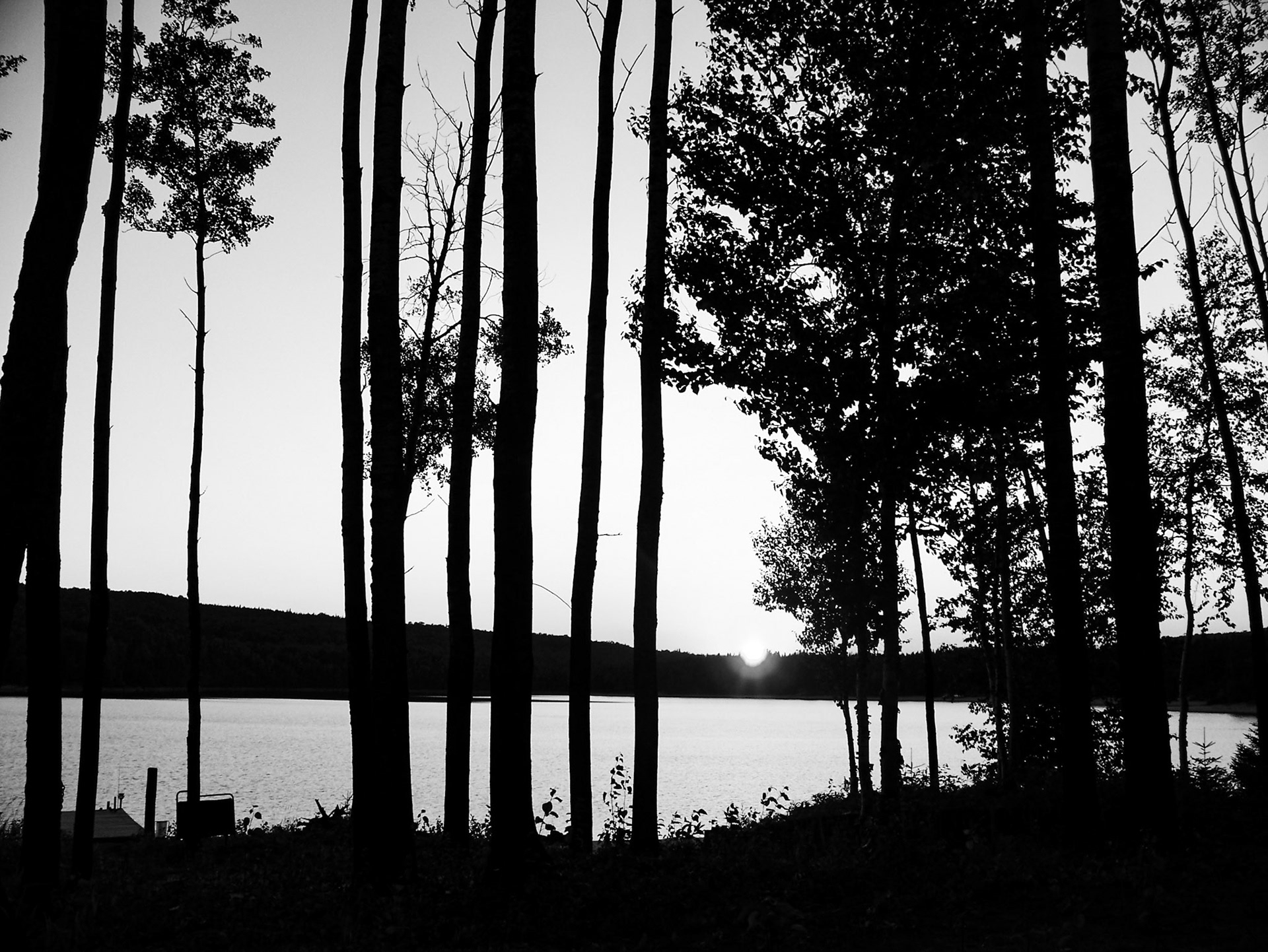 Couché de soleil au chateauvert