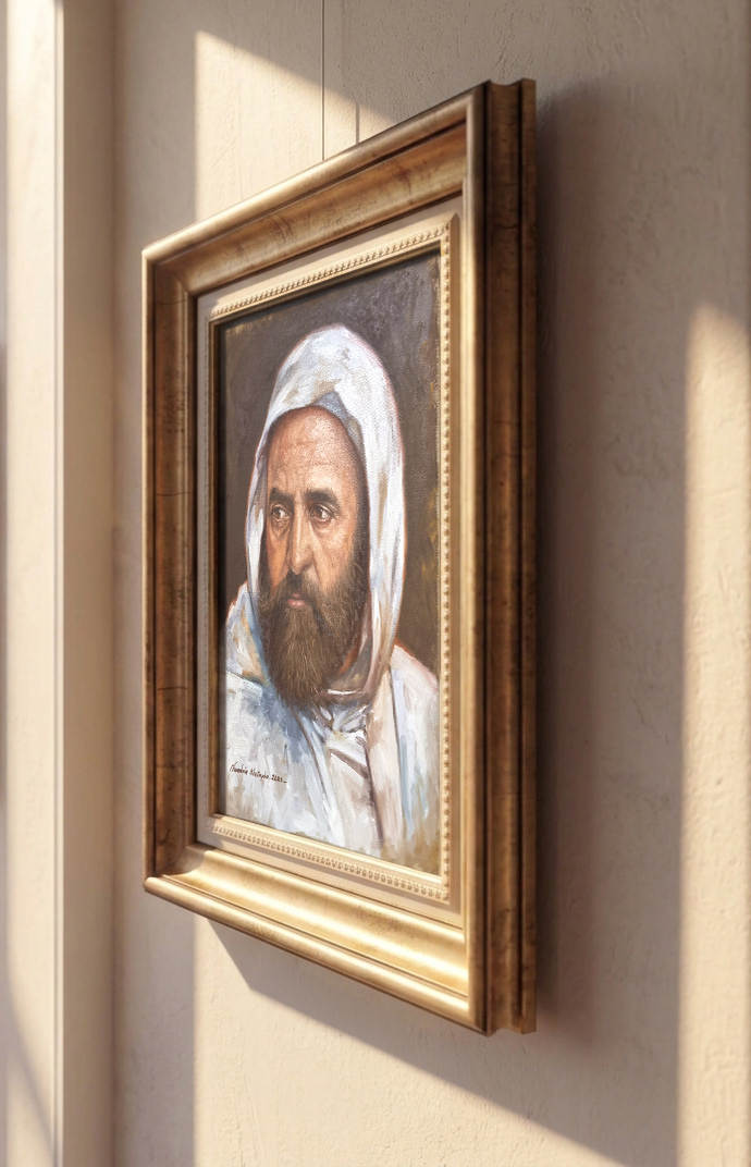 Mounted on a wall (side view)