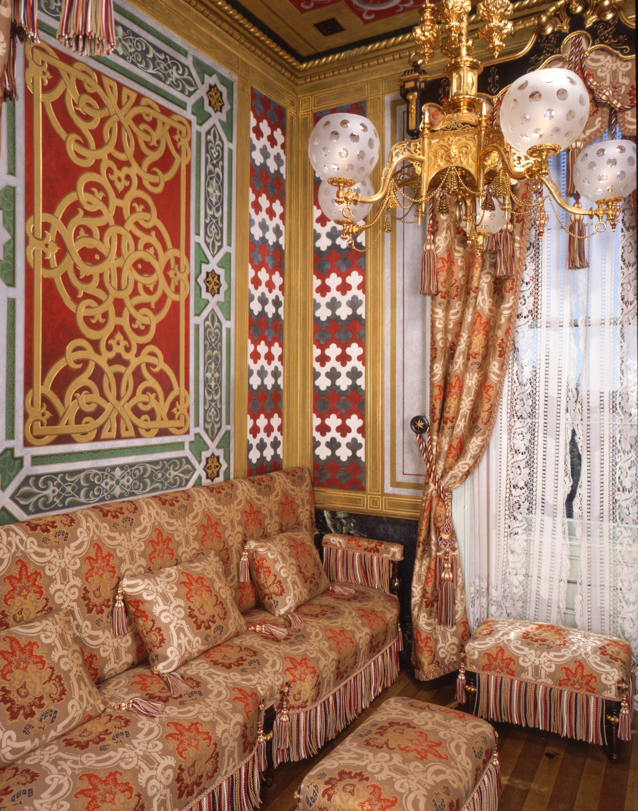 Inspiration for 2nd Floor Bathroom, Persian Room, "Morse-Libby House"