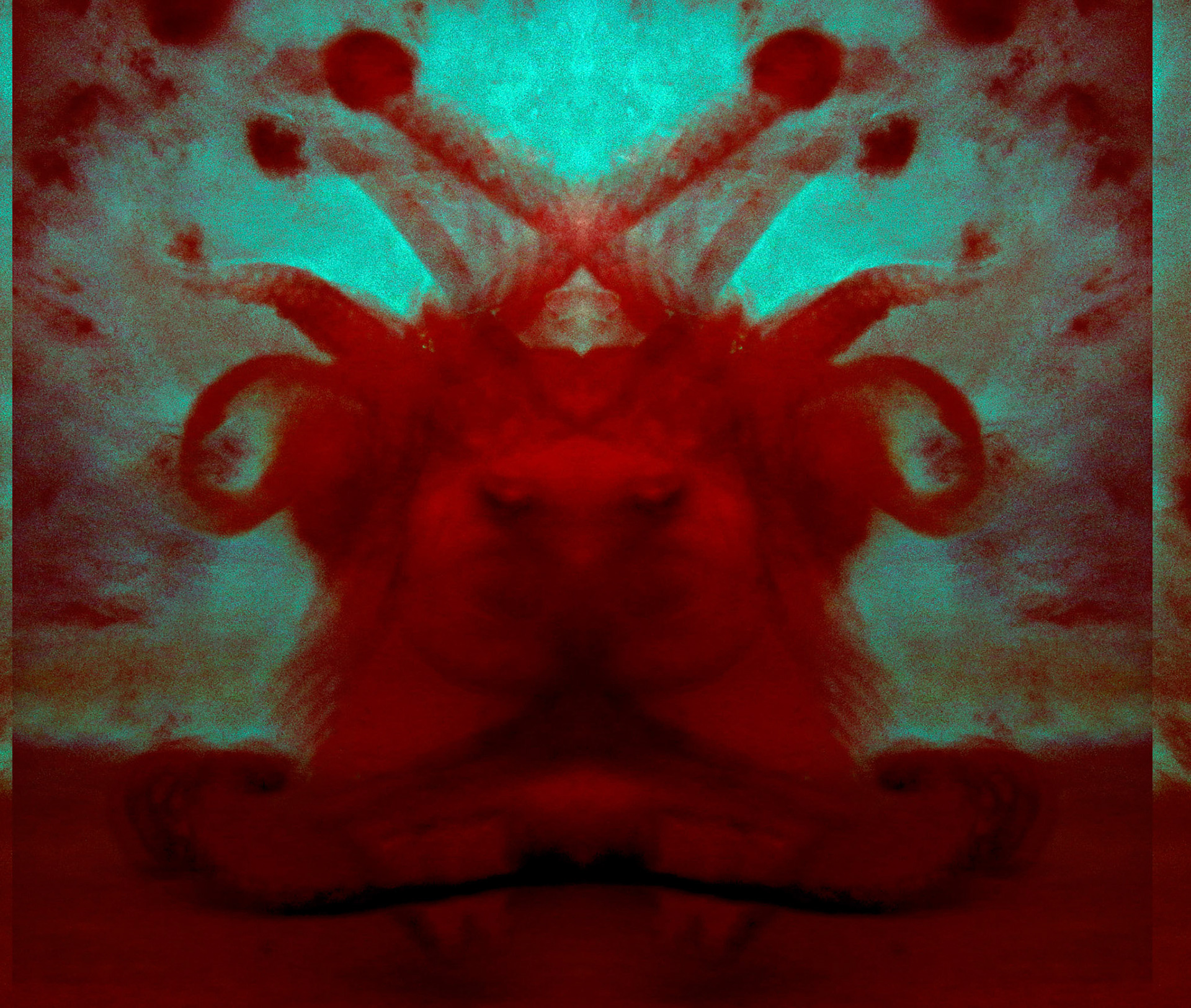 Sincretismo, serie de fotografías y video arte. de Naikari Díaz