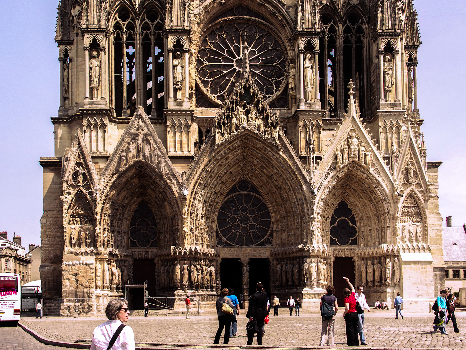 obligatorischer Besuch der Kathedrale von Reims