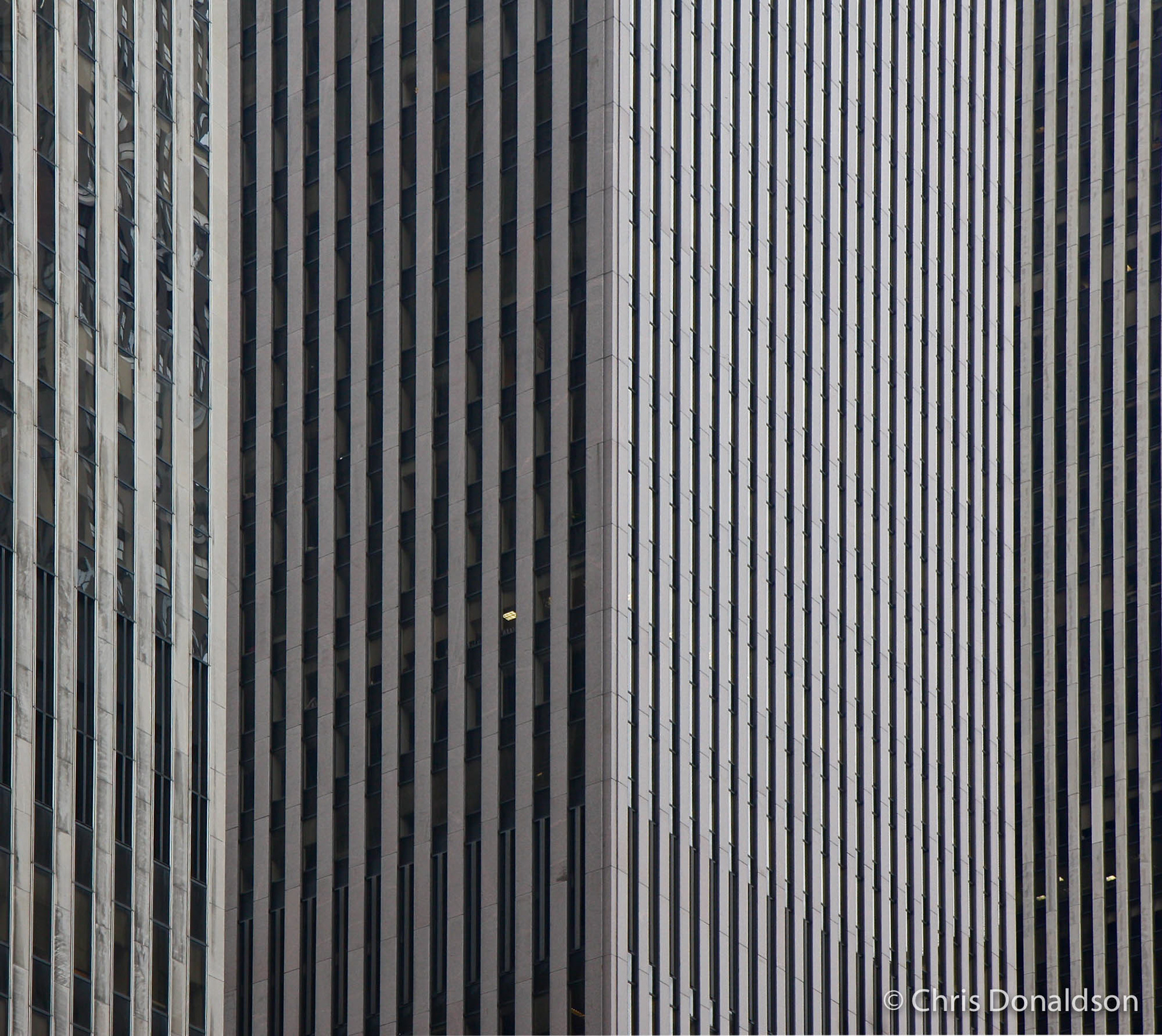 Socially Distant in Manhattan (watercolour print)
