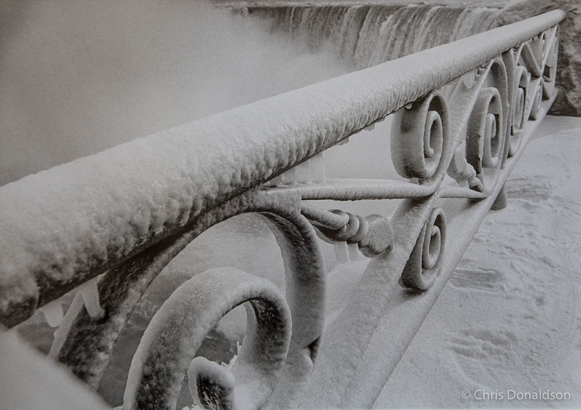 Iced Fence, Niagara Falls, 2015