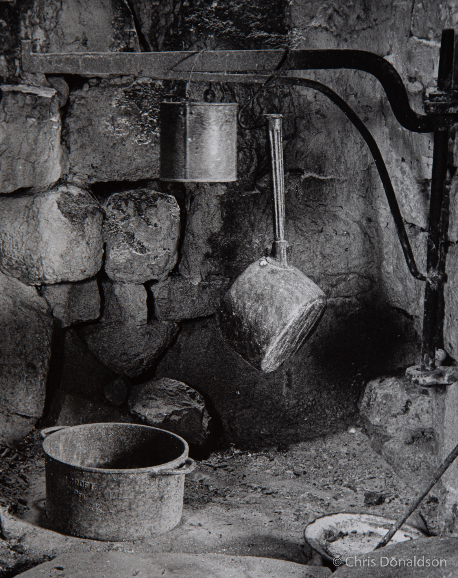 Settler's Cottage Fireplace - Delegate 2014