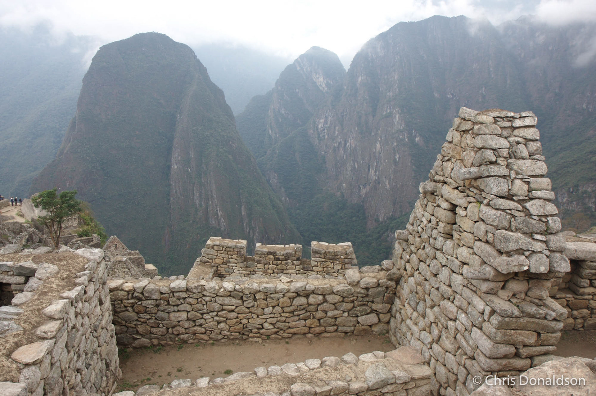 Three Observers, Machu Picchu