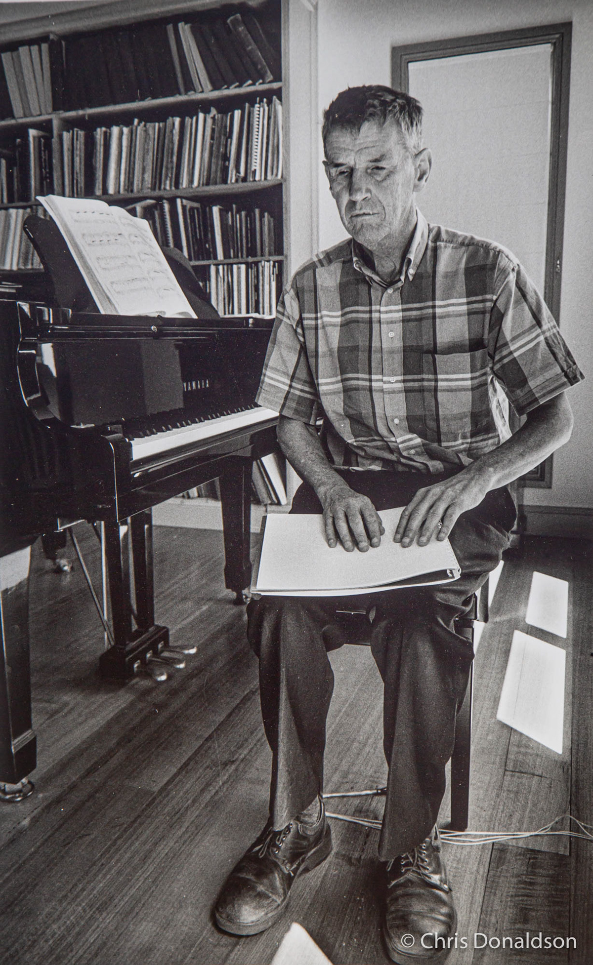 Ian - "Reading Braille"