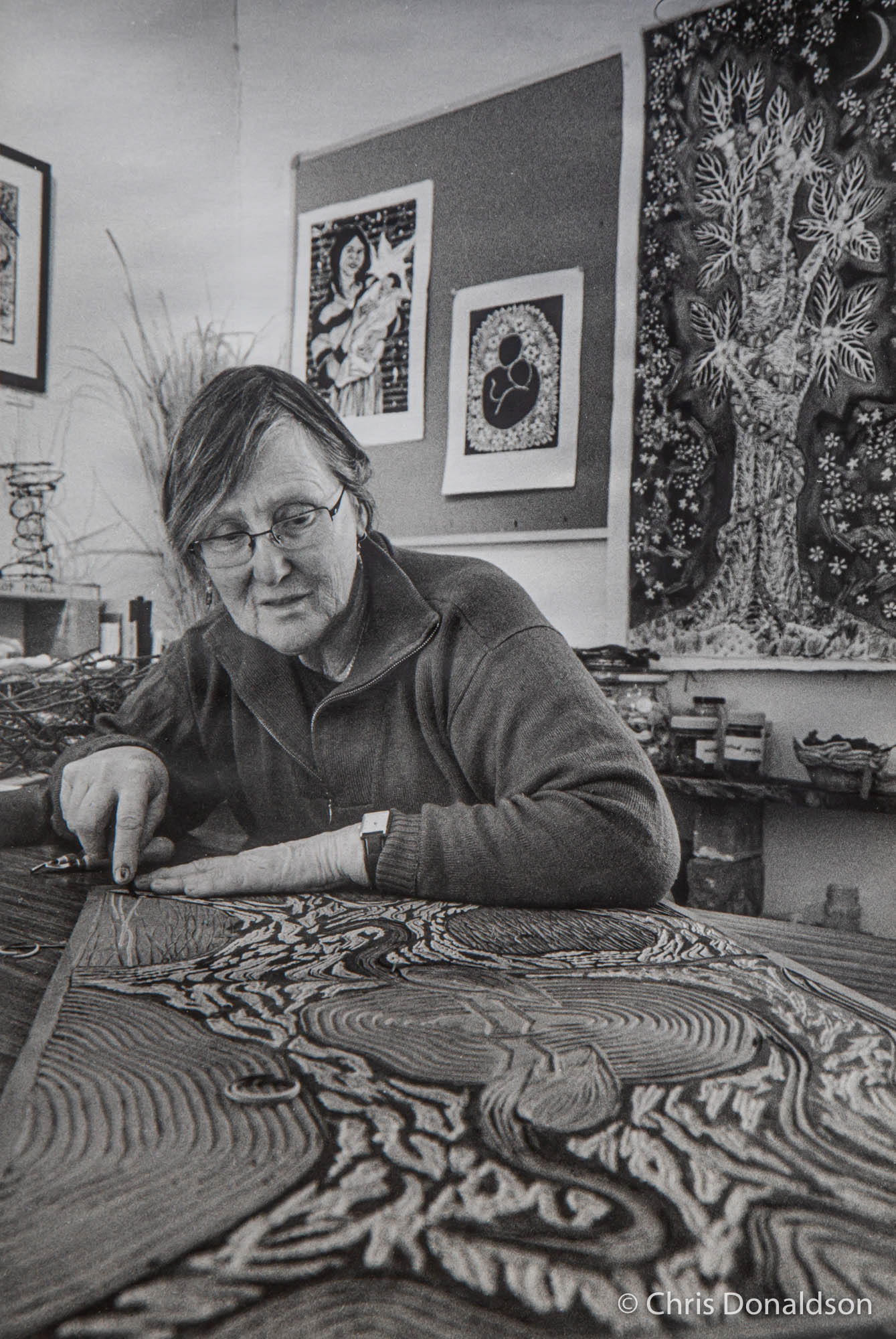 Karin - "Lino Cutting"