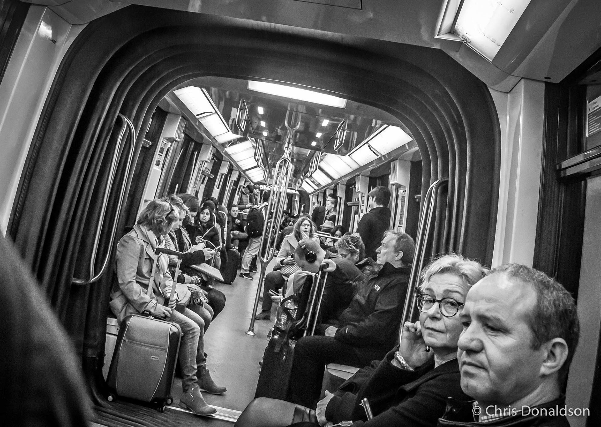 Time Travellers (Ilford print)