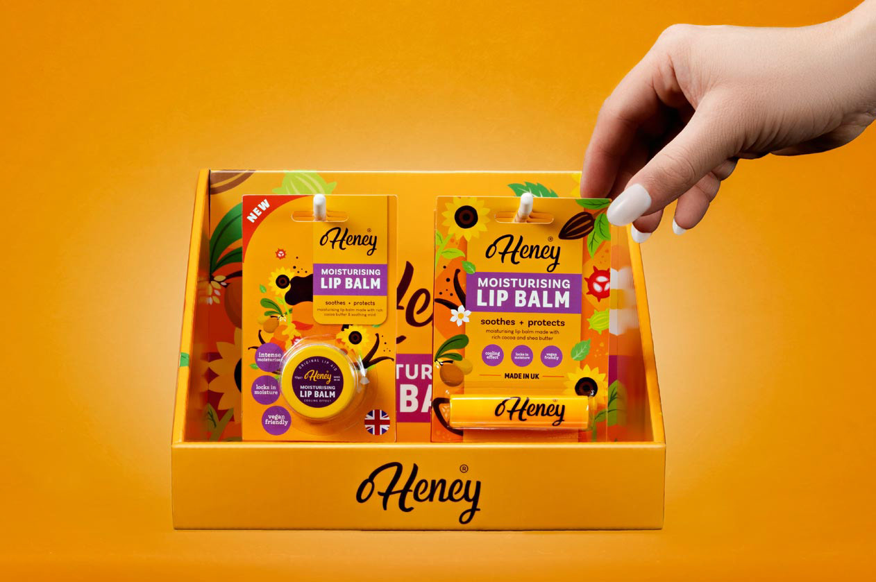 Lip Balm lifestyle product photography