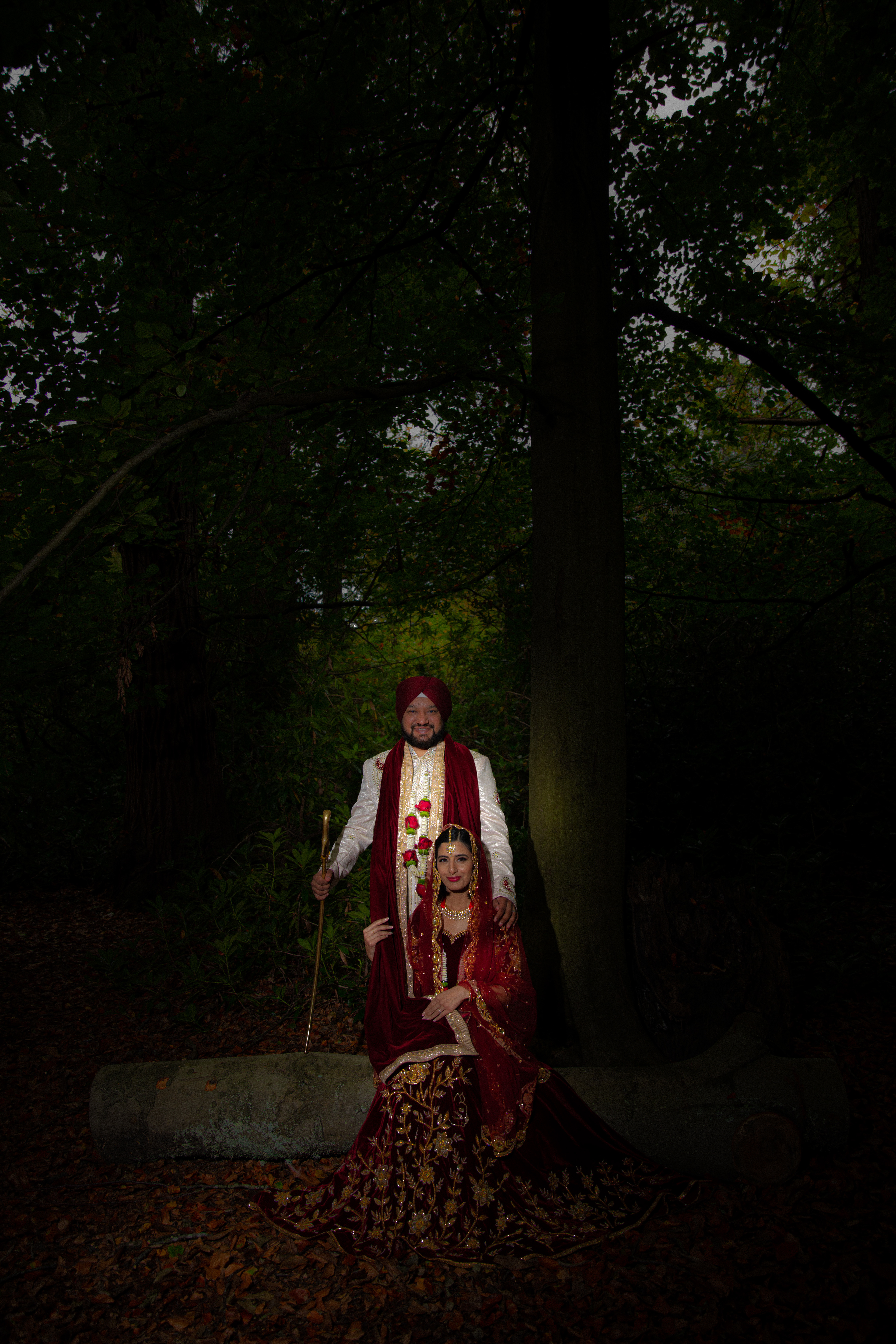 Virginia Waters Bride and Groom Shoot