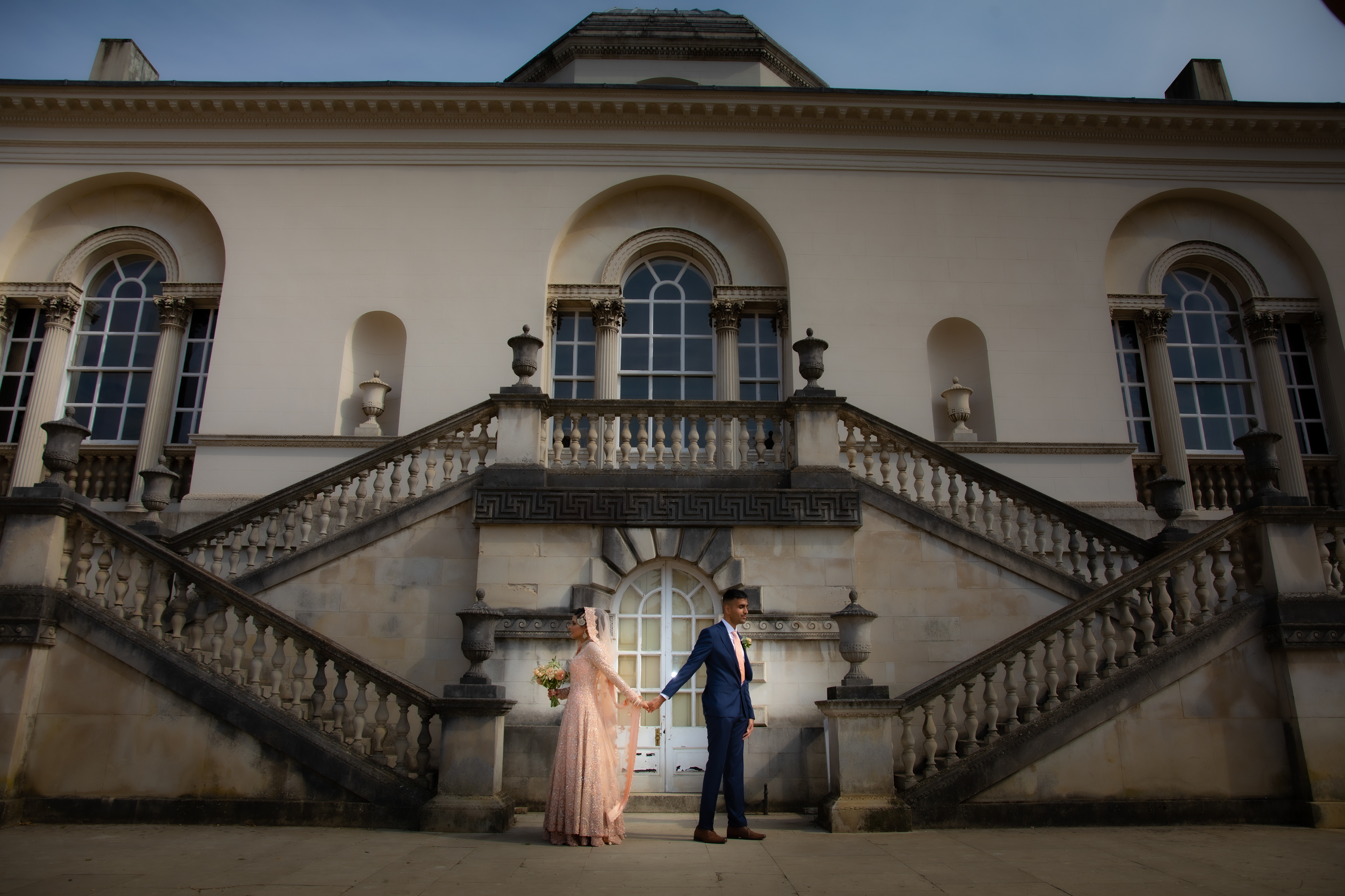 Chiswick House Bride and Groom