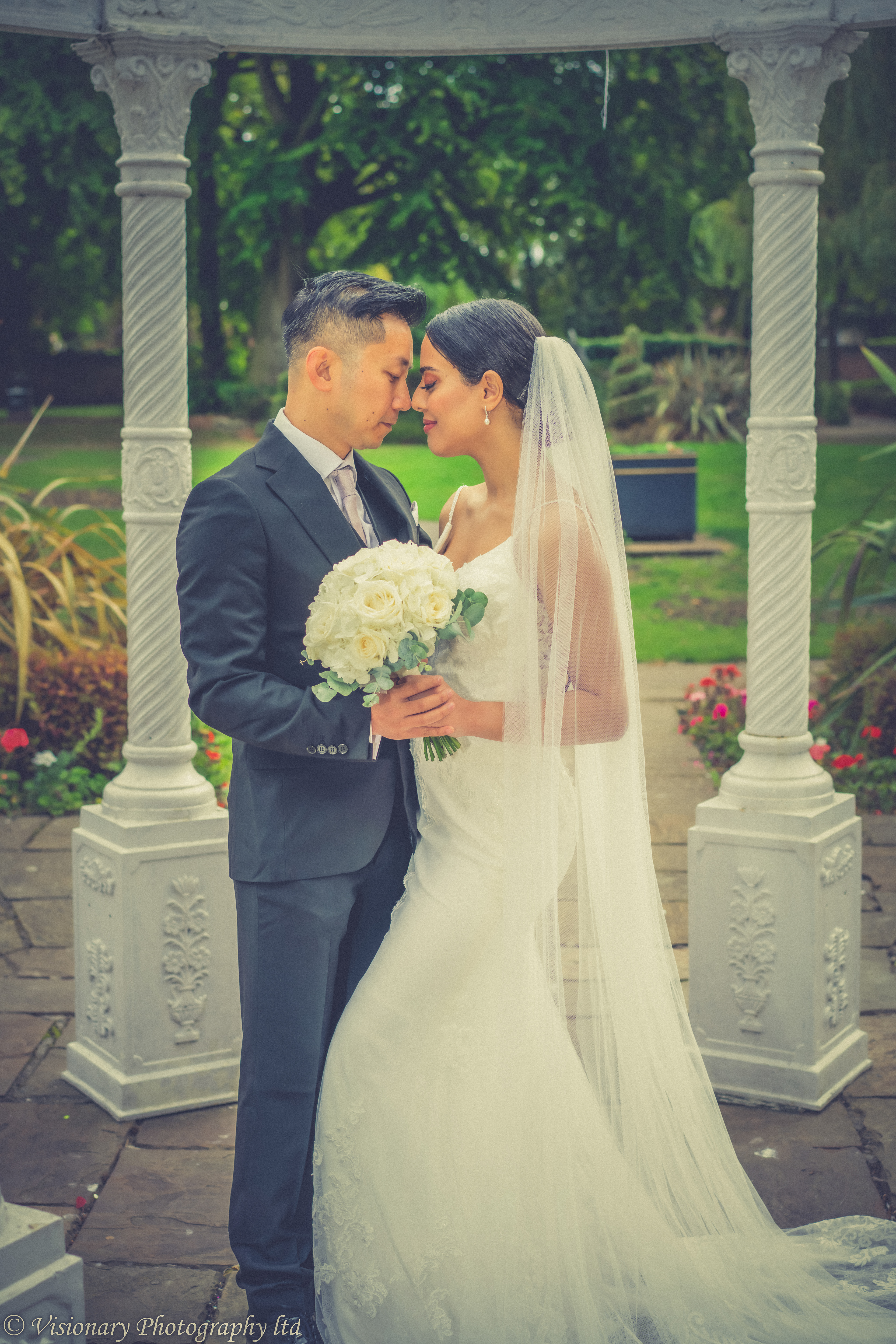 Sandwell Register Office Bride & Groom Portraits
