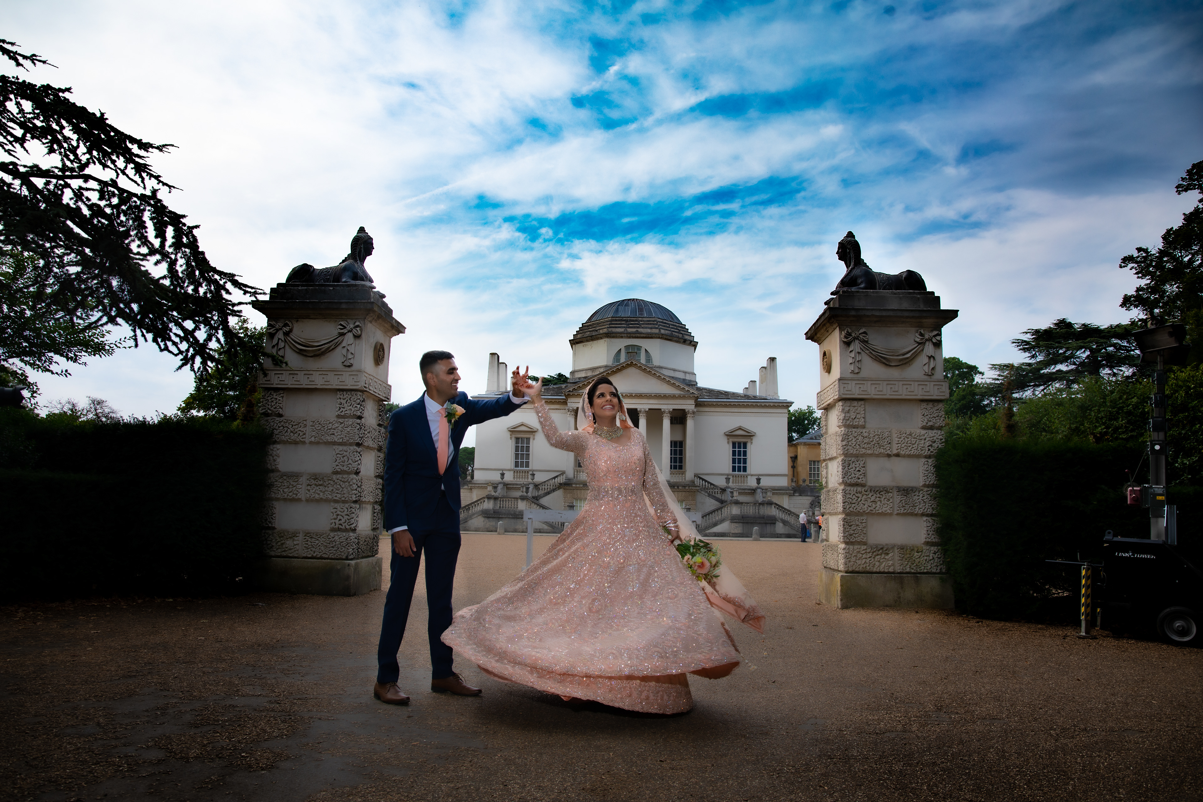 Chiswick House Muslim Bride and Groom Shoot