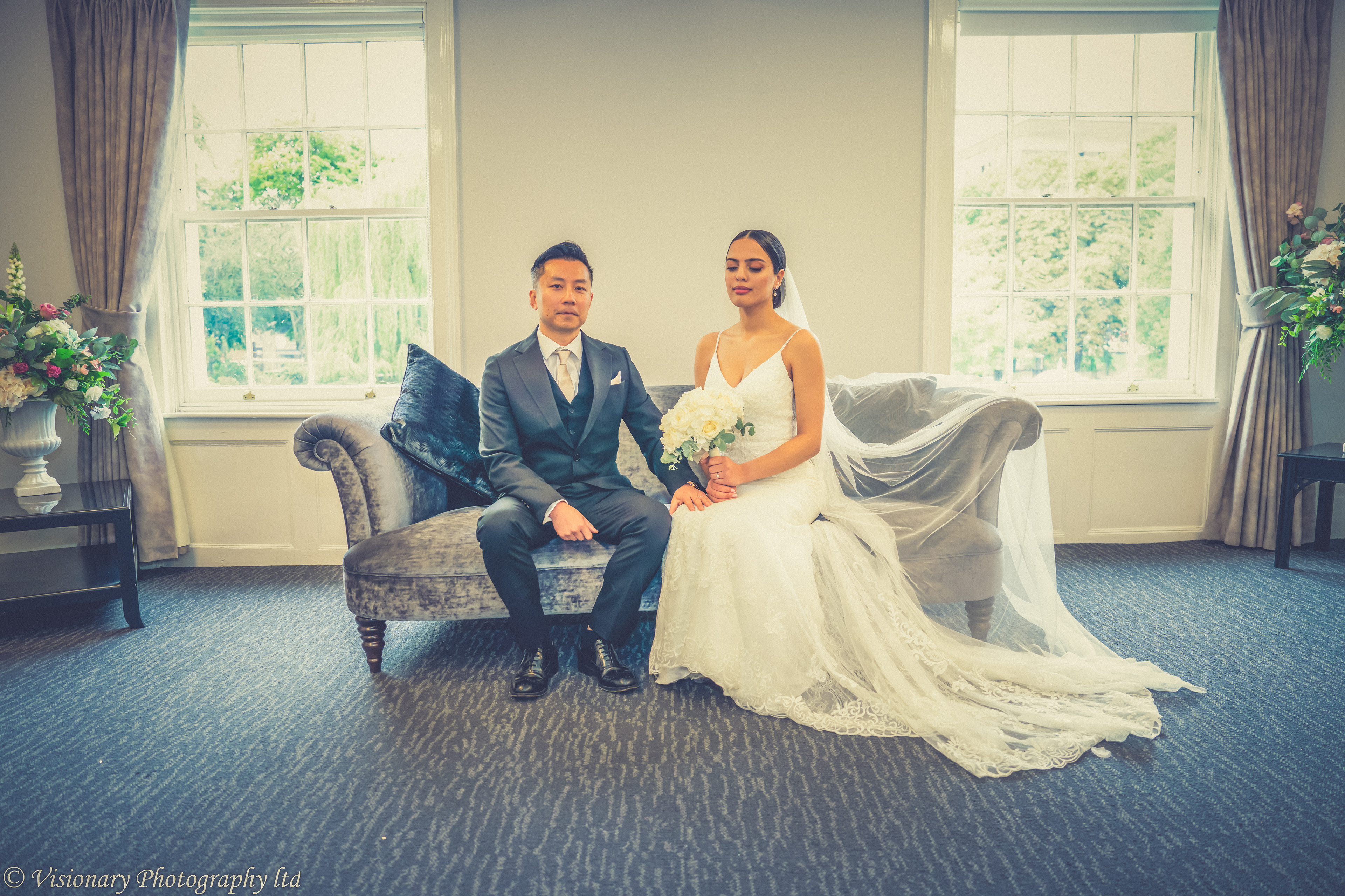 Sandwell Register Office Bride & Groom Portraits