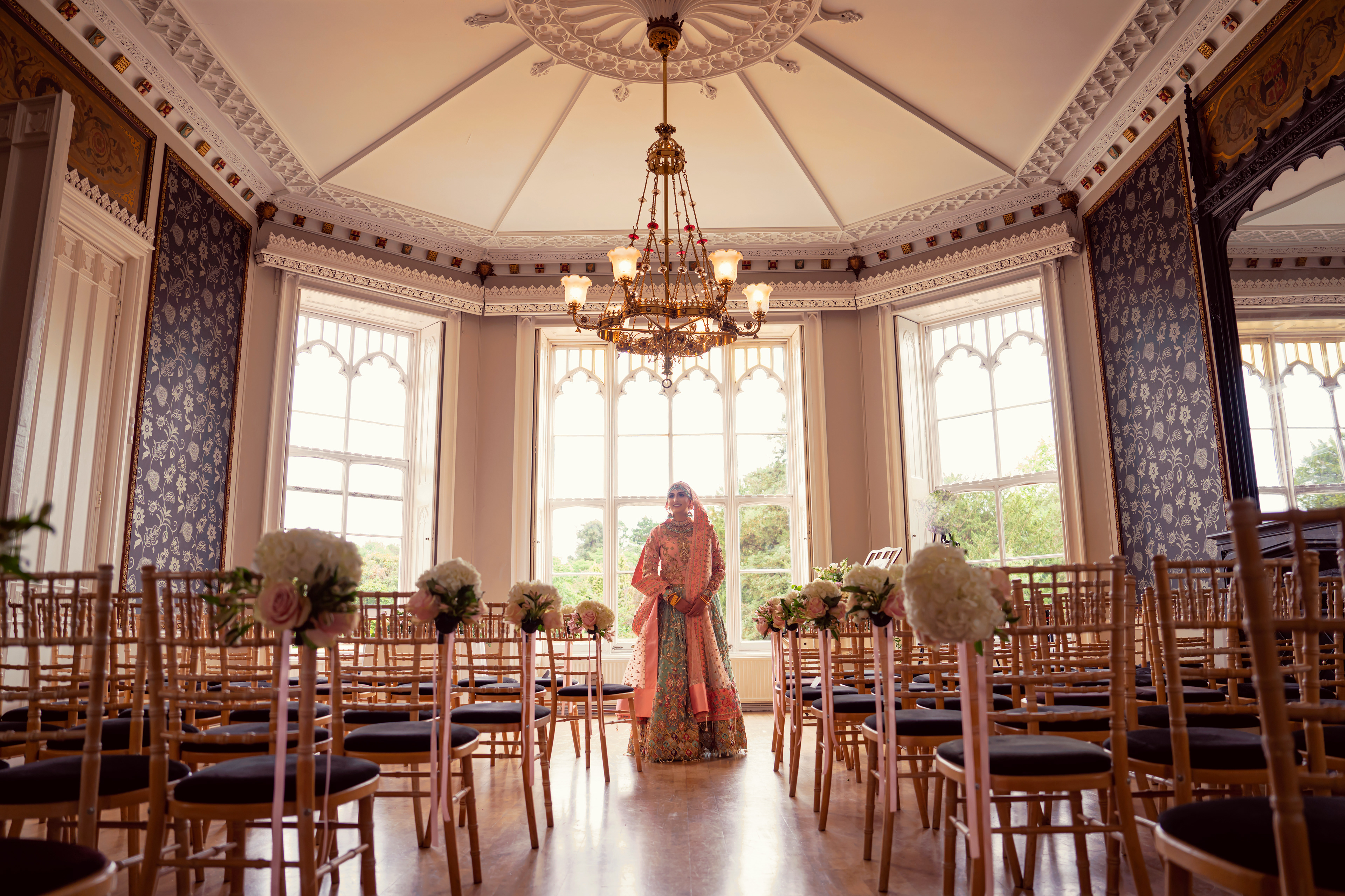 Nonsuch Mansion Wedding Portrait & Civil Room