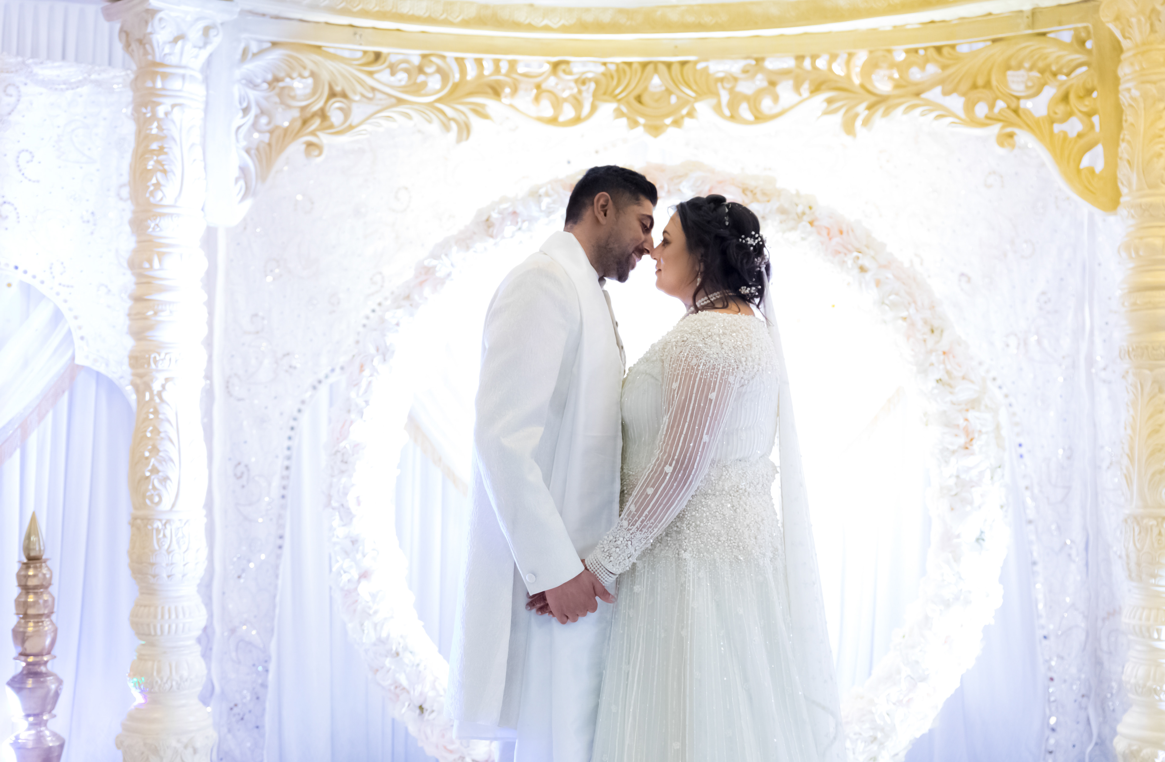 Hindu Wedding Ceremony of Bride and Groom at Bayliss House