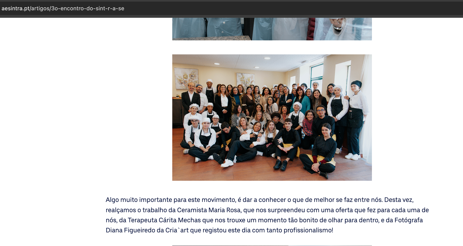 AES SINTRA / ENCONTRO MULHERES SINT(R)A-SE