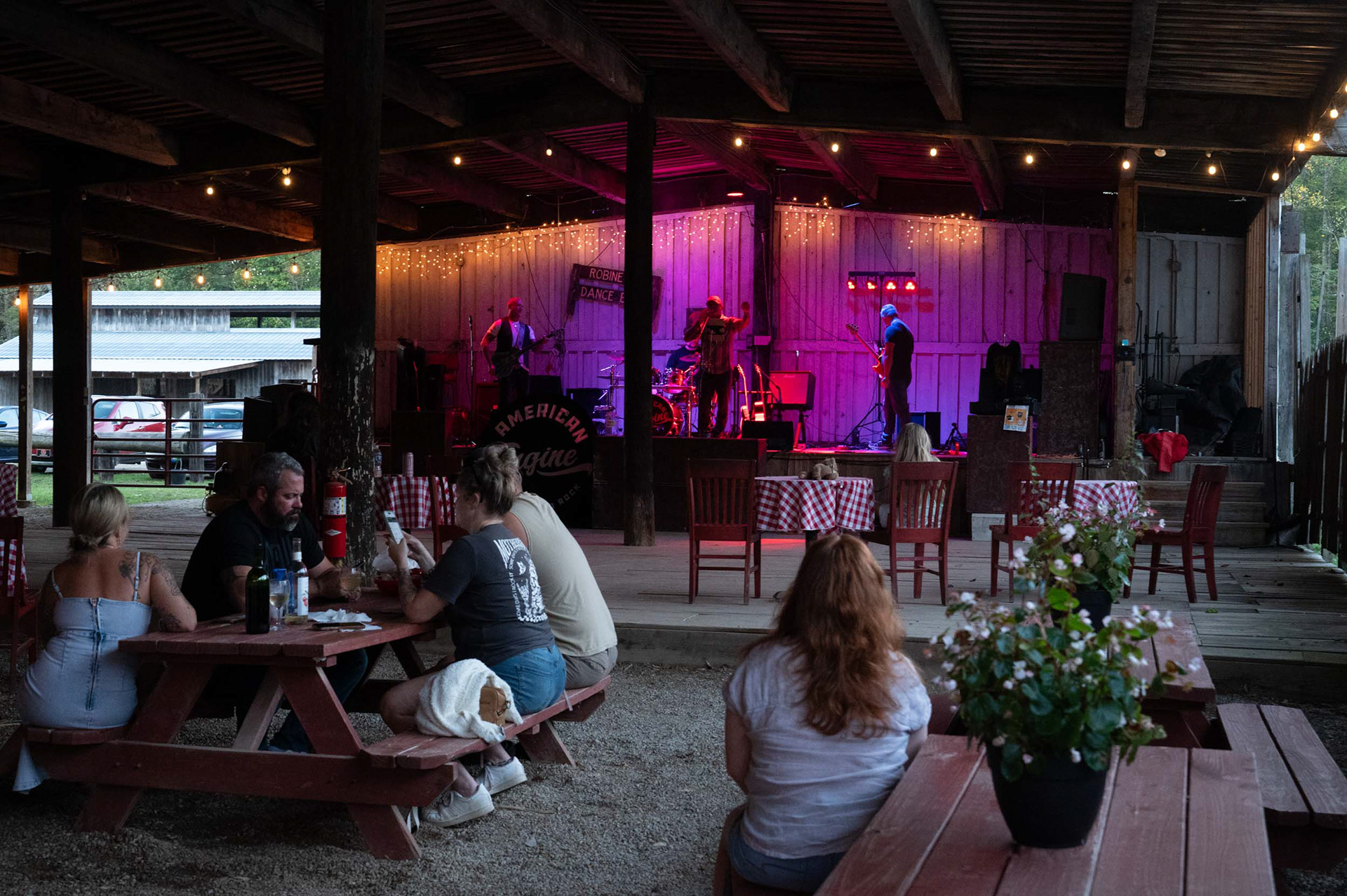 September 26, 2025, people kick off their weekend with friends and family as they watch the live music and order off of the bars menu. 