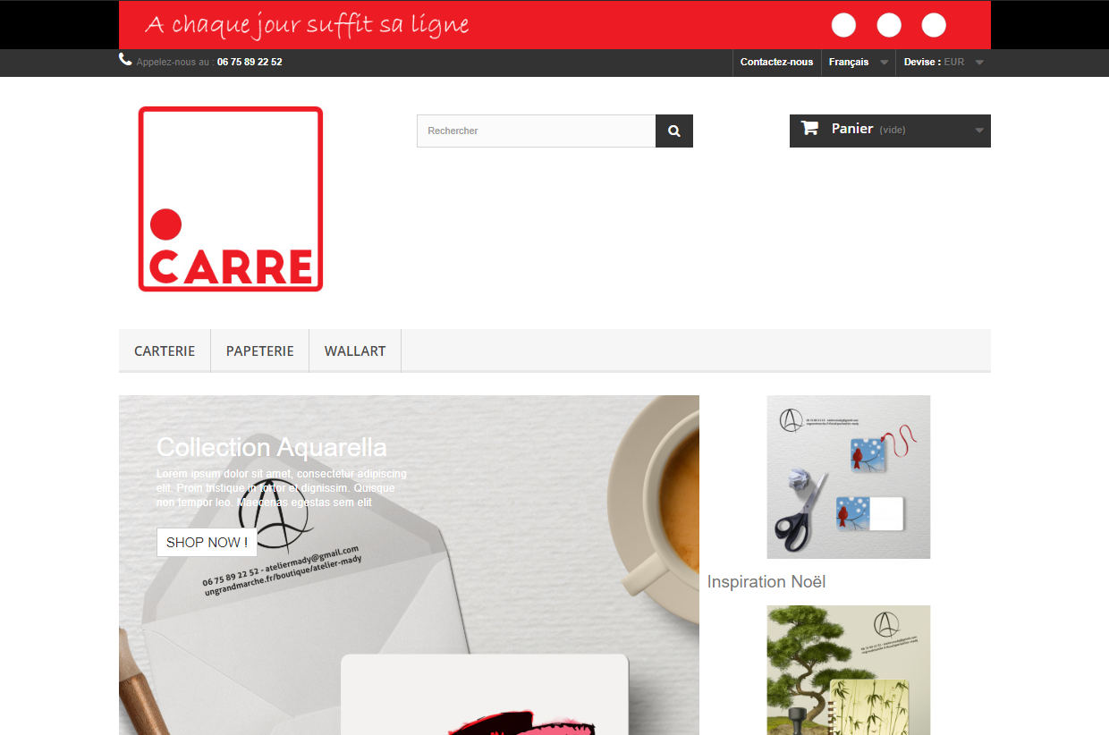 Template ECommerce
