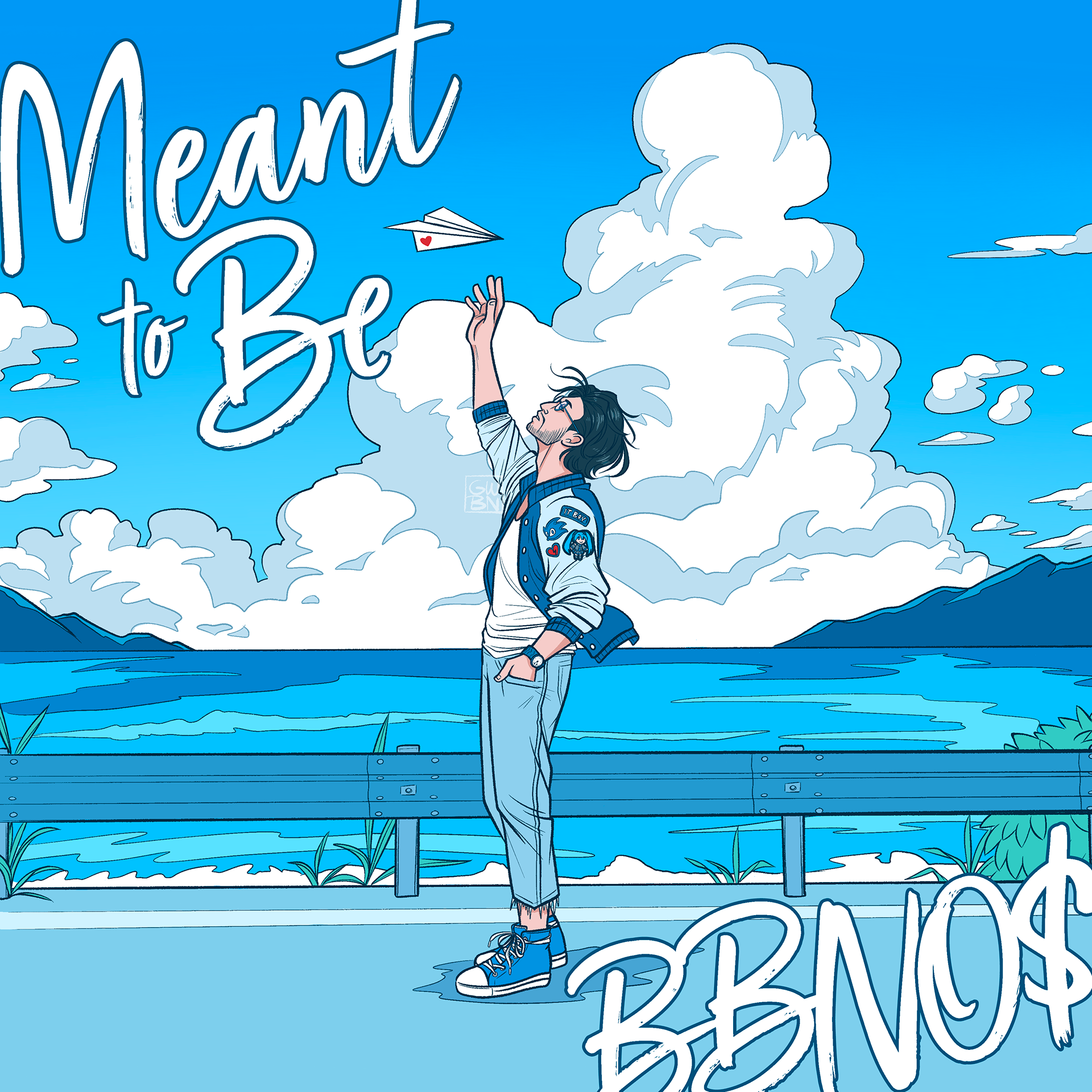 Entry for BBNO$'s album cover contest. Recieved an honorable mention from the music artist - 2025