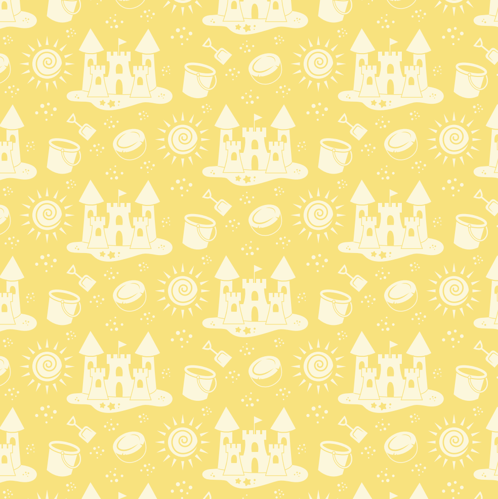 Suncastles - Pantone 2002 - Sunny coconut, tropical pistachio, and sweet almond