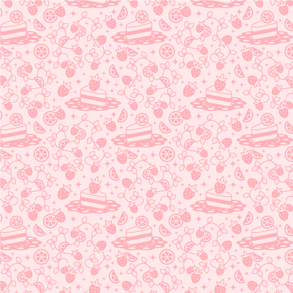 Strawberry Lemon Cake - Pantone 176 - Scent notes: Fresh strawberries, lemon zest, and vanilla buttercream