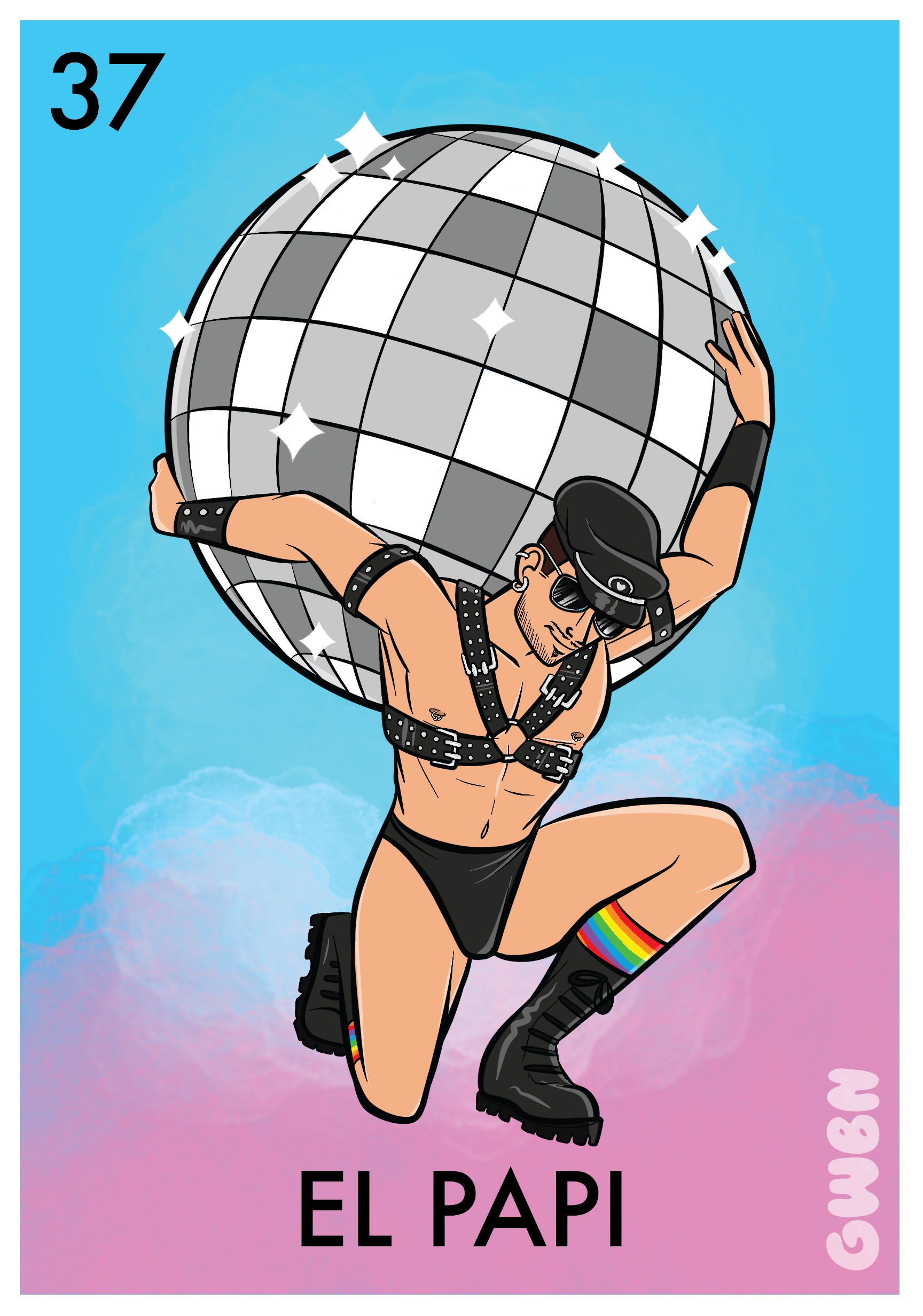 “El Papi” Pride Loteria Artwork - 2023