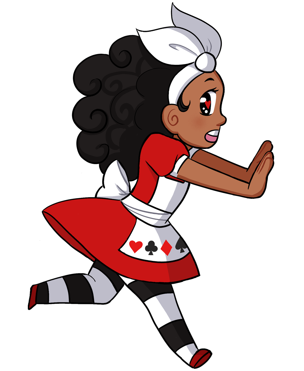 Alice run sprite - escaping