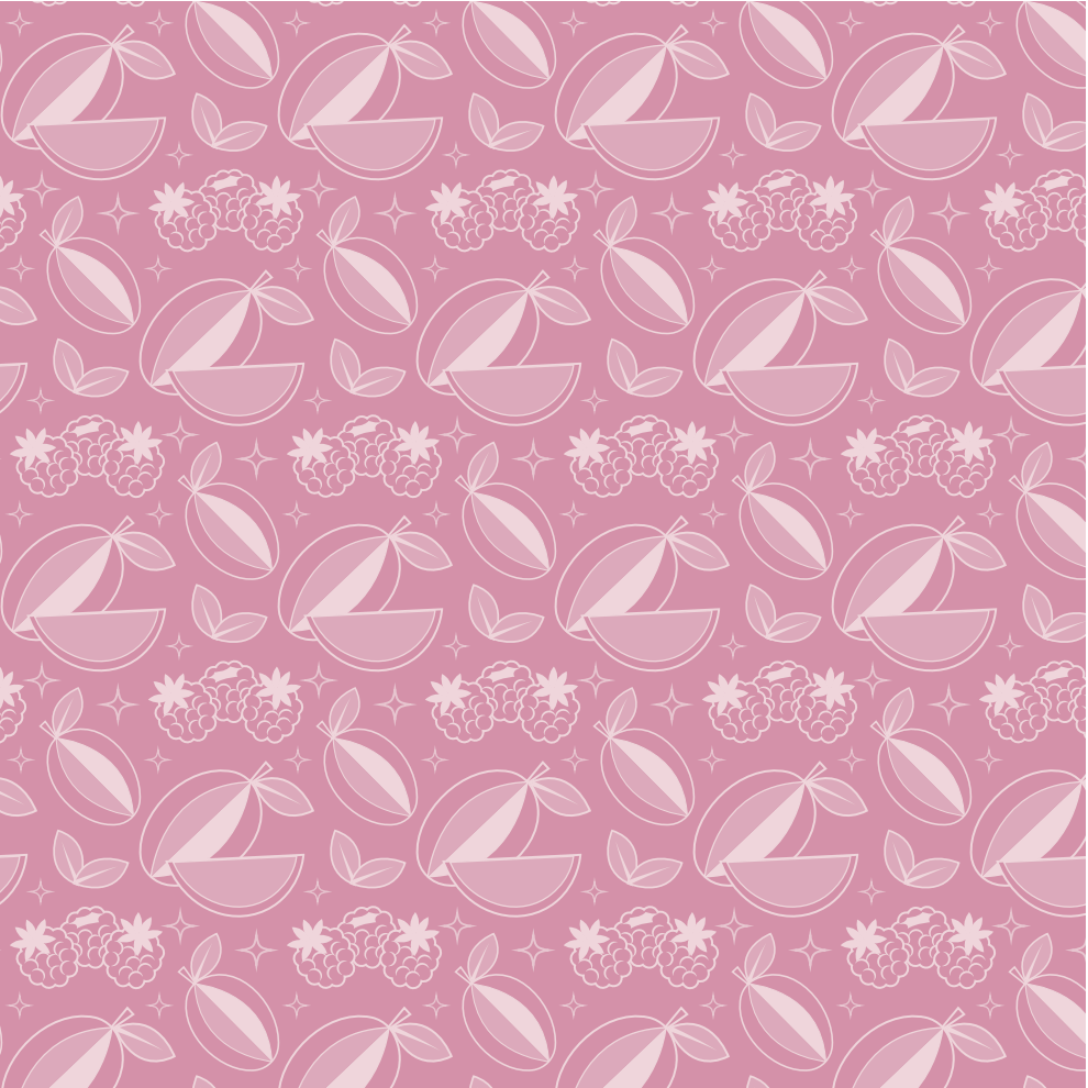 Courage - Pantone 507 - Raspberry, red mango, and pink amber
