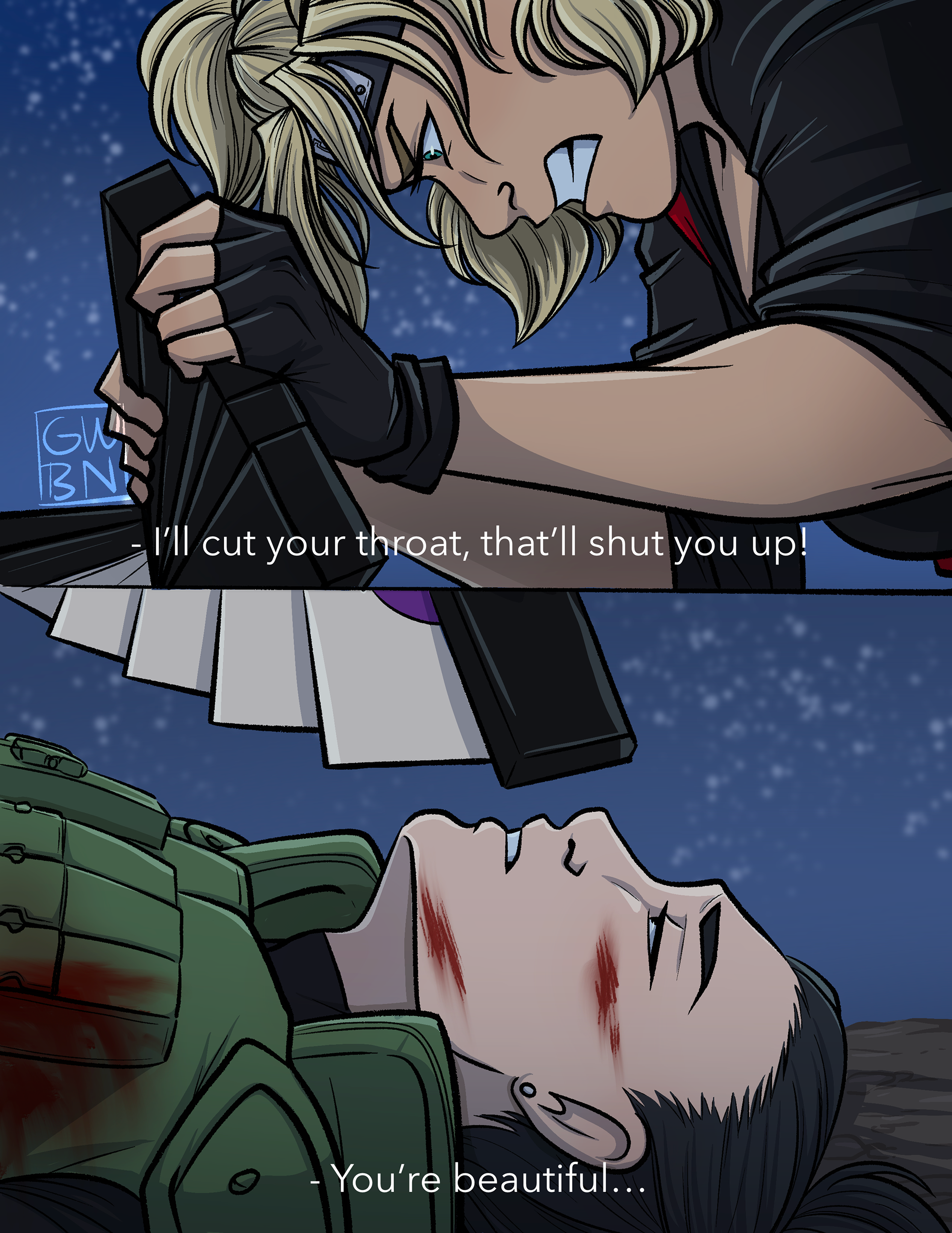 Princess Mononoke x Naruto comic - 2024